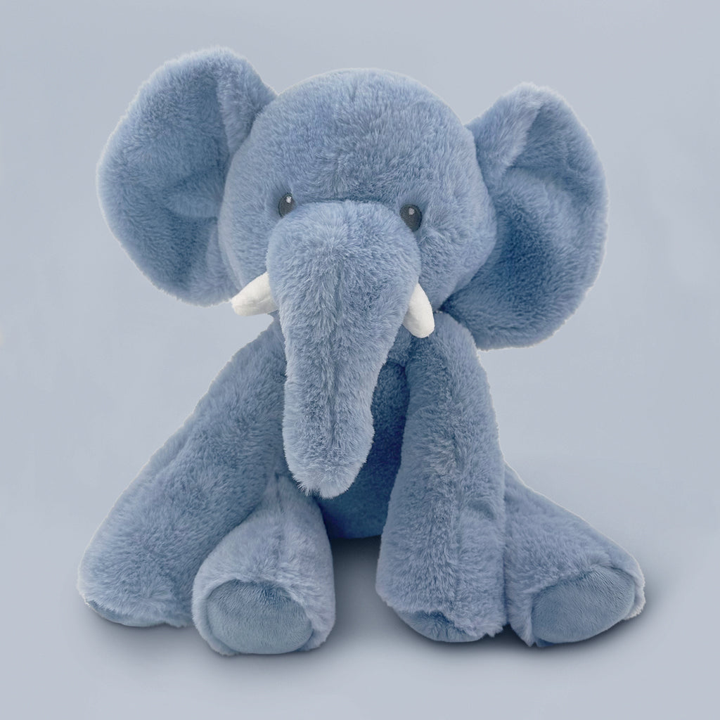 Esme Elephant Soft Plush Toy - Cute & Cuddly Stuffed Animal for Kids, Perfect for Nursery Decor, Gifts & Comfort | Great for Bedtime, Playtime & Nursery Themes