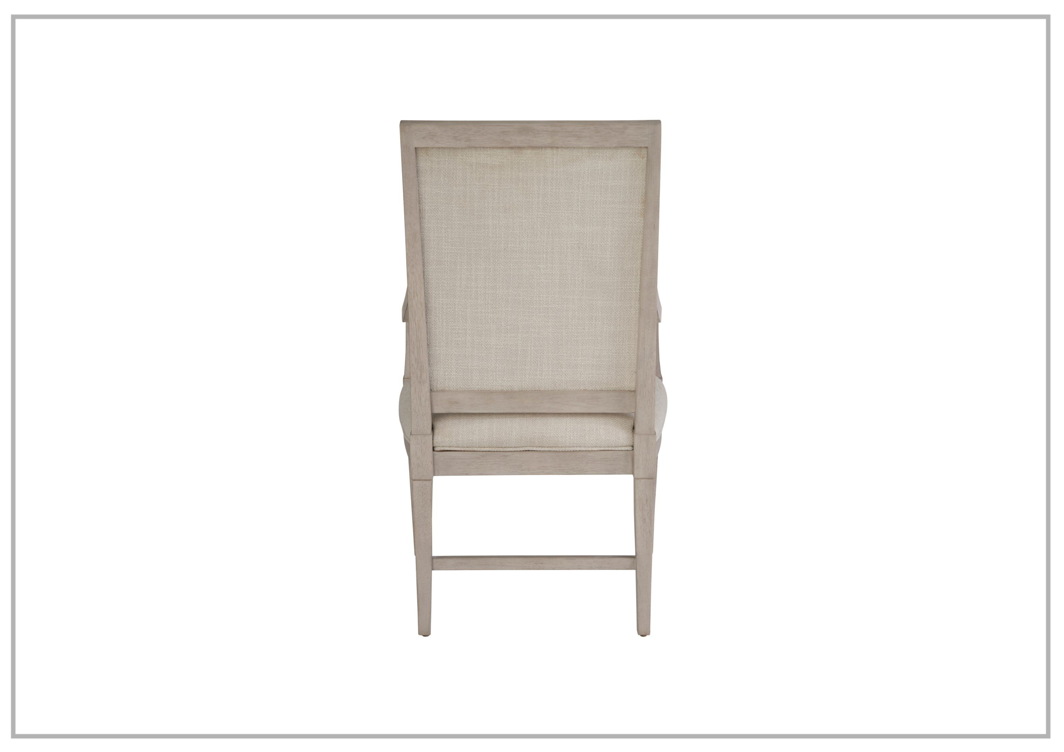 Universal Light Gray Wooden Arm Chair - Modern Coalesce Design for Living Room, Dining Room, or Home Office Furniture