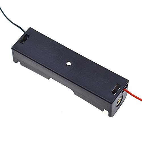 5pcs 18650 AA AAA Battery Storage Case - DIY 1 2 3 4 Slot Battery Holder with Wire Lead Pin - Organize 18650, AA, AAA Batteries for Electronics, Flashlights, Toys & More