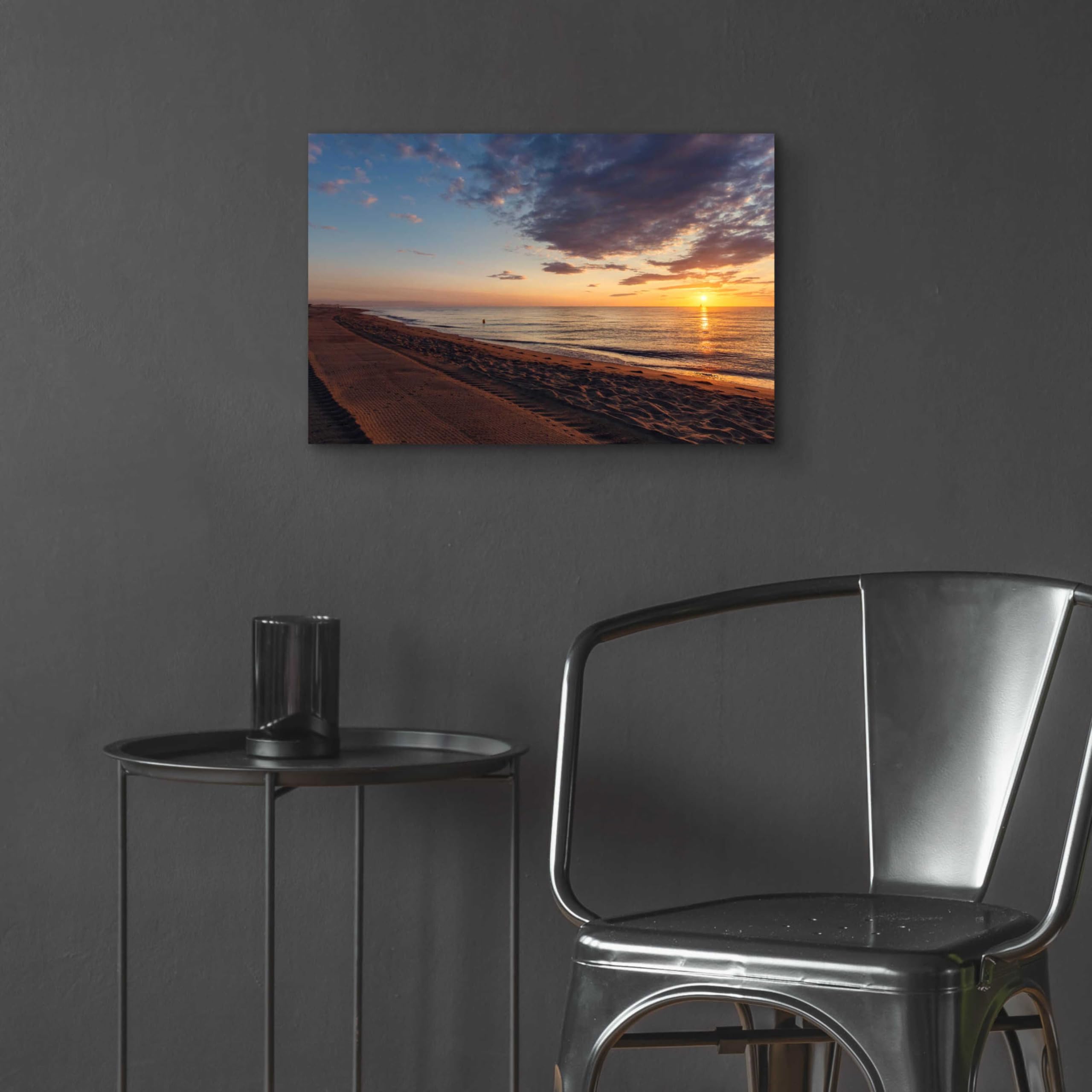 Epic Art 'Saint Cyprien 93' by Sebastien Lory - Premium Acrylic Glass Wall Art Decor 24x16 Inches - Modern Home & Office Wall Decor for Living Room, Bedroom, Dining Area