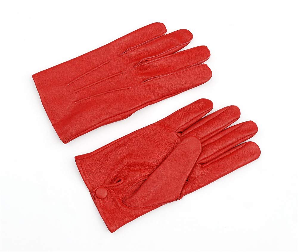 Premium Men's Dress Leather Gloves - Soft Genuine Leather, Classic Formal Style for Business & Evening Wear - Perfect for Weddings, Office & Winter Fashion