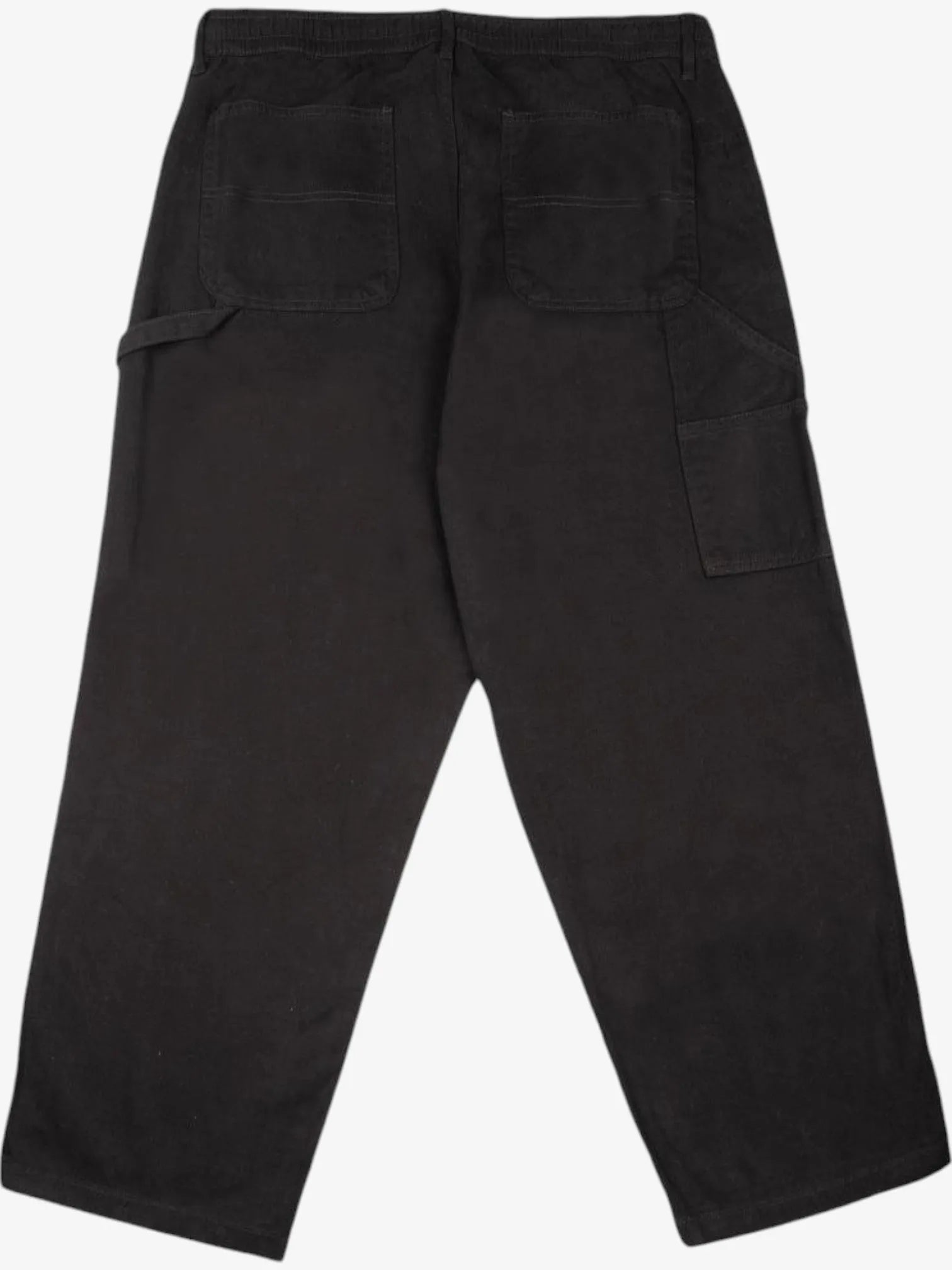 DC Trench Cargo Pants for Men - Black Tactical Military Style Joggers with Multiple Pockets | Outdoor Hiking, Urban Streetwear & Casual Wear