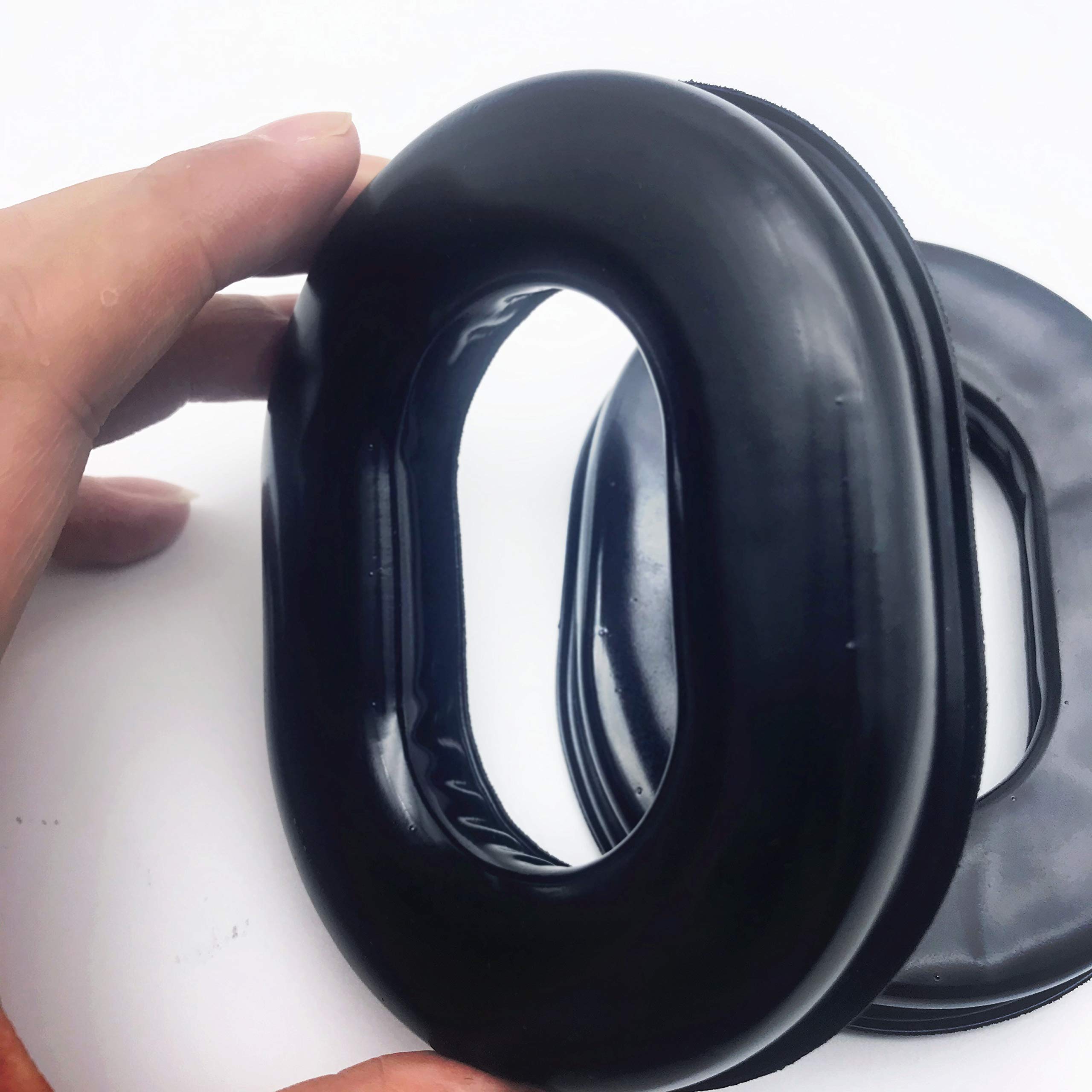 Premium Gel Ear Seals & Cushions for David Clark H10 Series Aviation Headsets - Comfortable Noise Reduction Ear Pads with Deluxe Cloth Covers (Model 40243G-02) - Ideal for Pilots, Flight Training & Long-Haul Flights