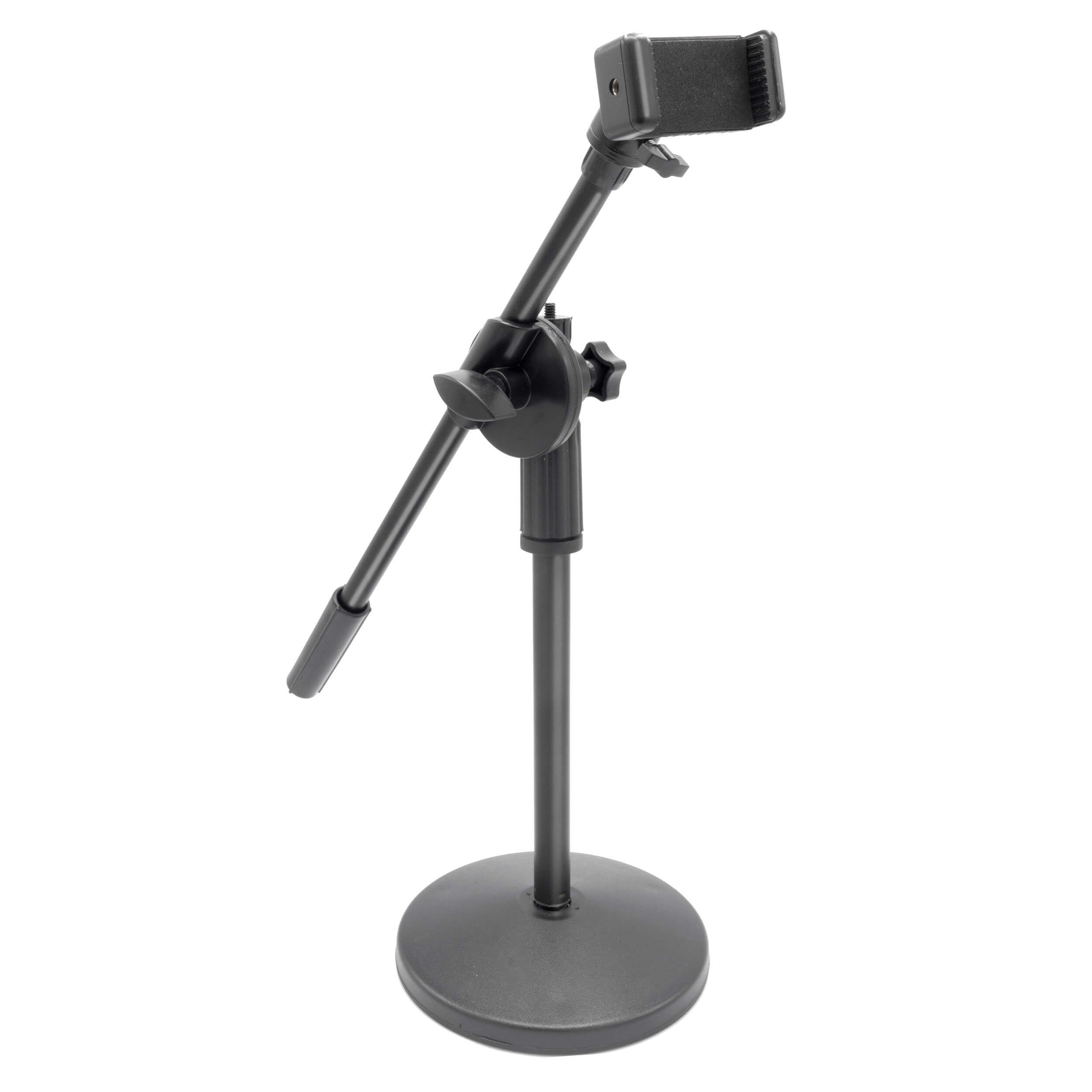 360° Adjustable Smartphone Table Top Boom Stand - Perfect for Flat Lay Photography, Live Streaming & Video Recording - Ideal for Content Creators, Vloggers & Social Media Influencers