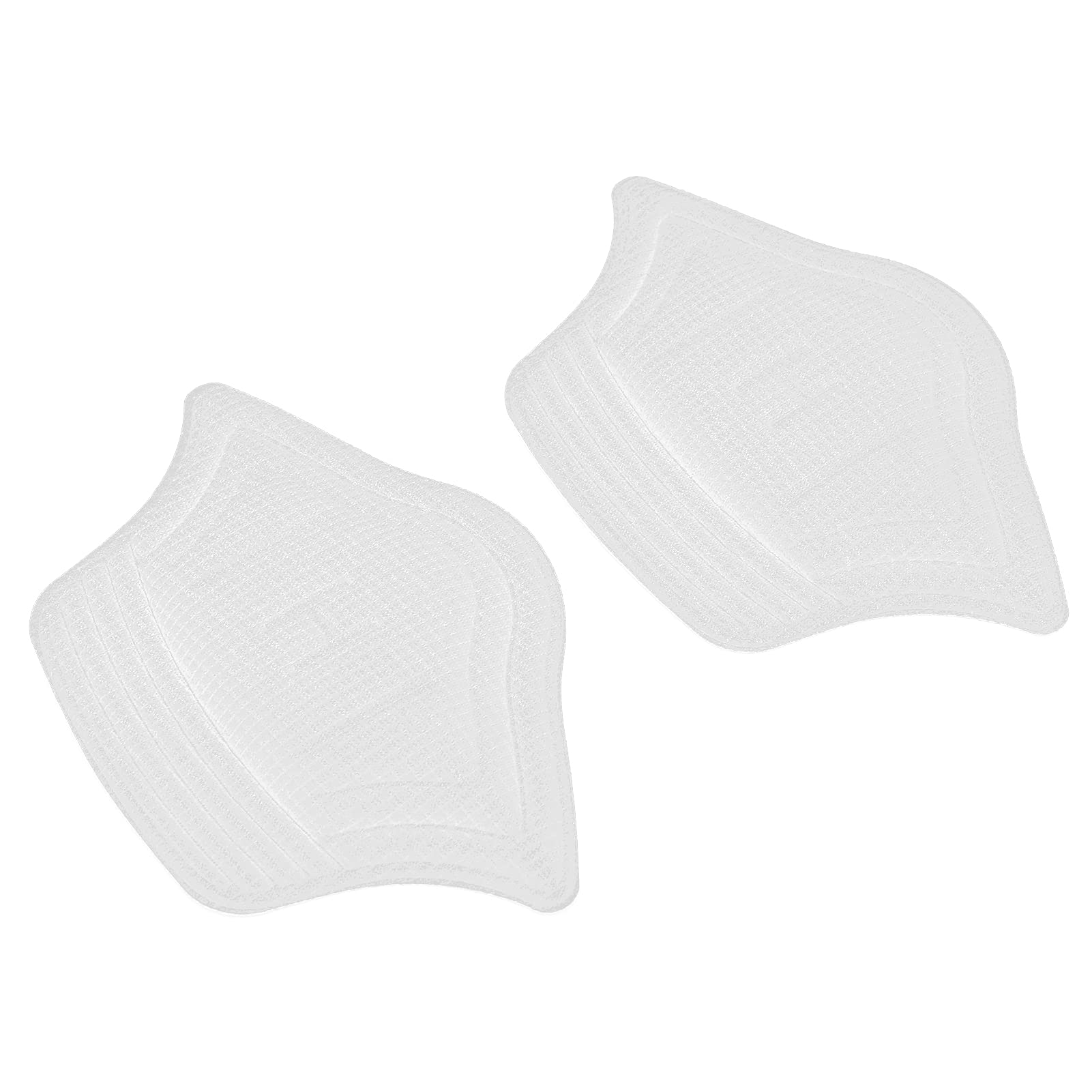 Non-Slip Heel Cushion Pads for Shoes - Comfortable Foot Grips & Liner Support - Perfect for Casual Shoes, Work Shoes & Everyday Wear (White)