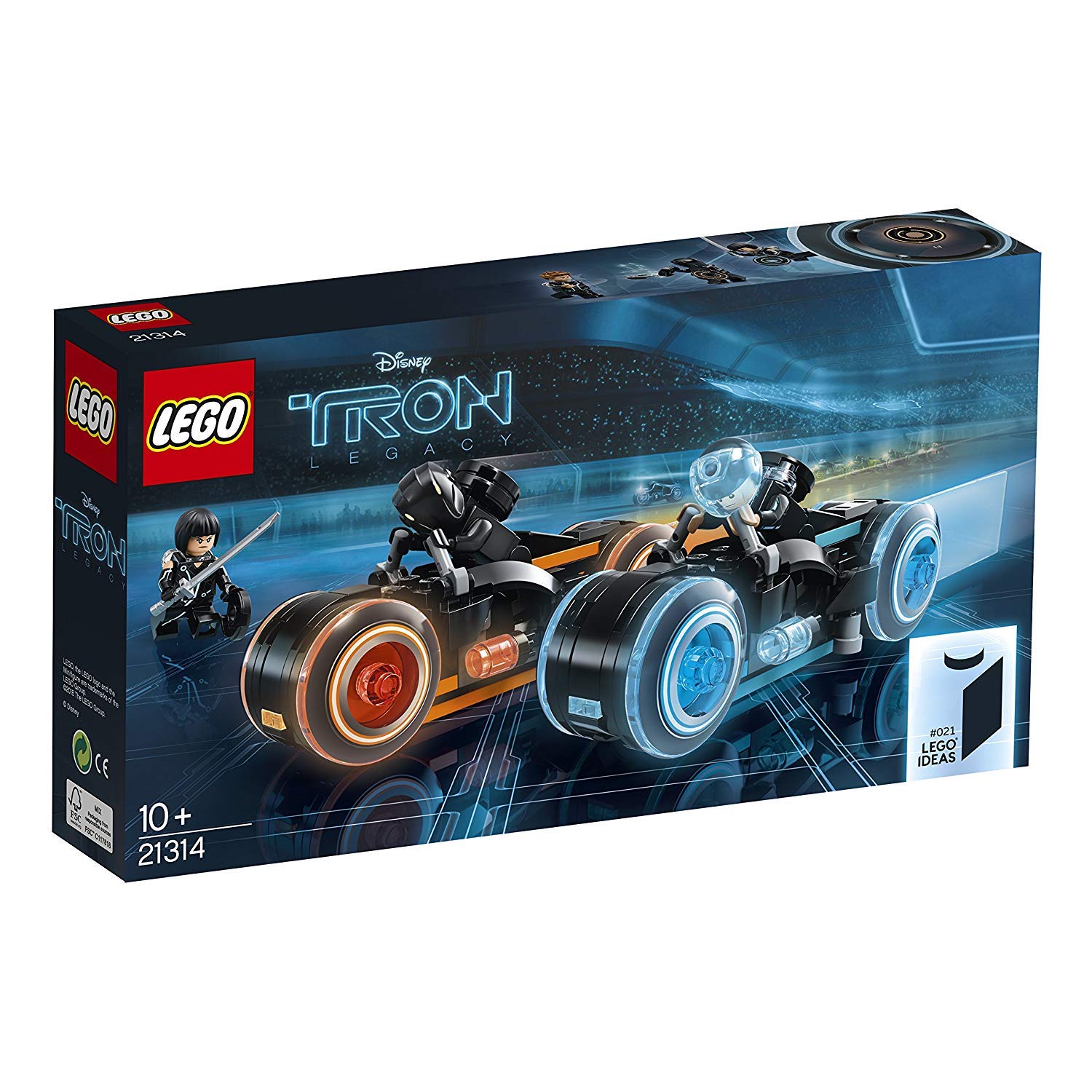 LEGO Ideas TRON: Legacy Building Set (21314) - Exclusive Amazon & LEGO Collector's Edition - Perfect for Sci-Fi Fans and Movie Memorabilia Collectors