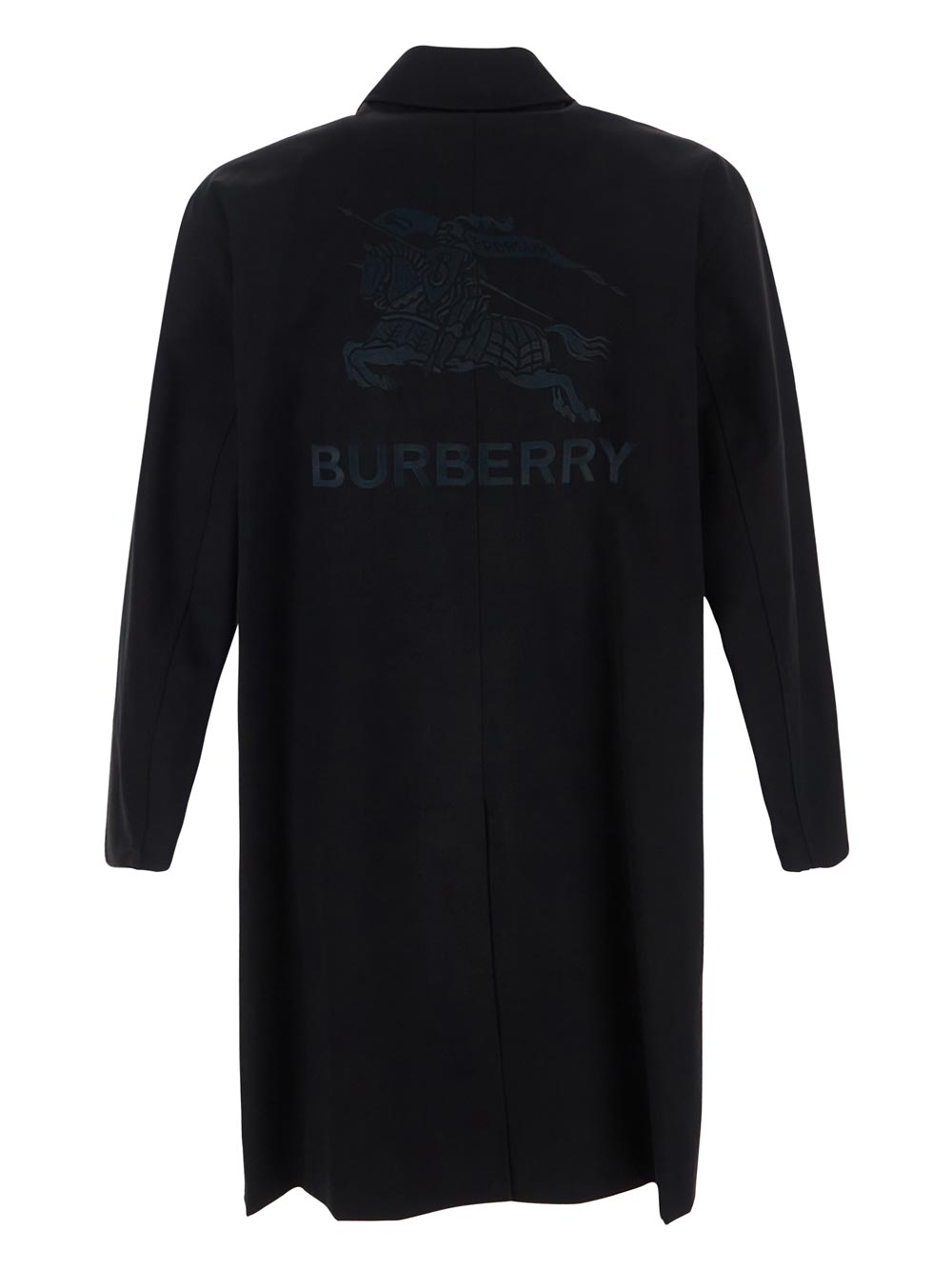 BURBERRY Men's Classic Black Overcoat | Premium Wool Trench Coat for Business & Formal Occasions | Perfect for Office, Weddings & Winter Wear