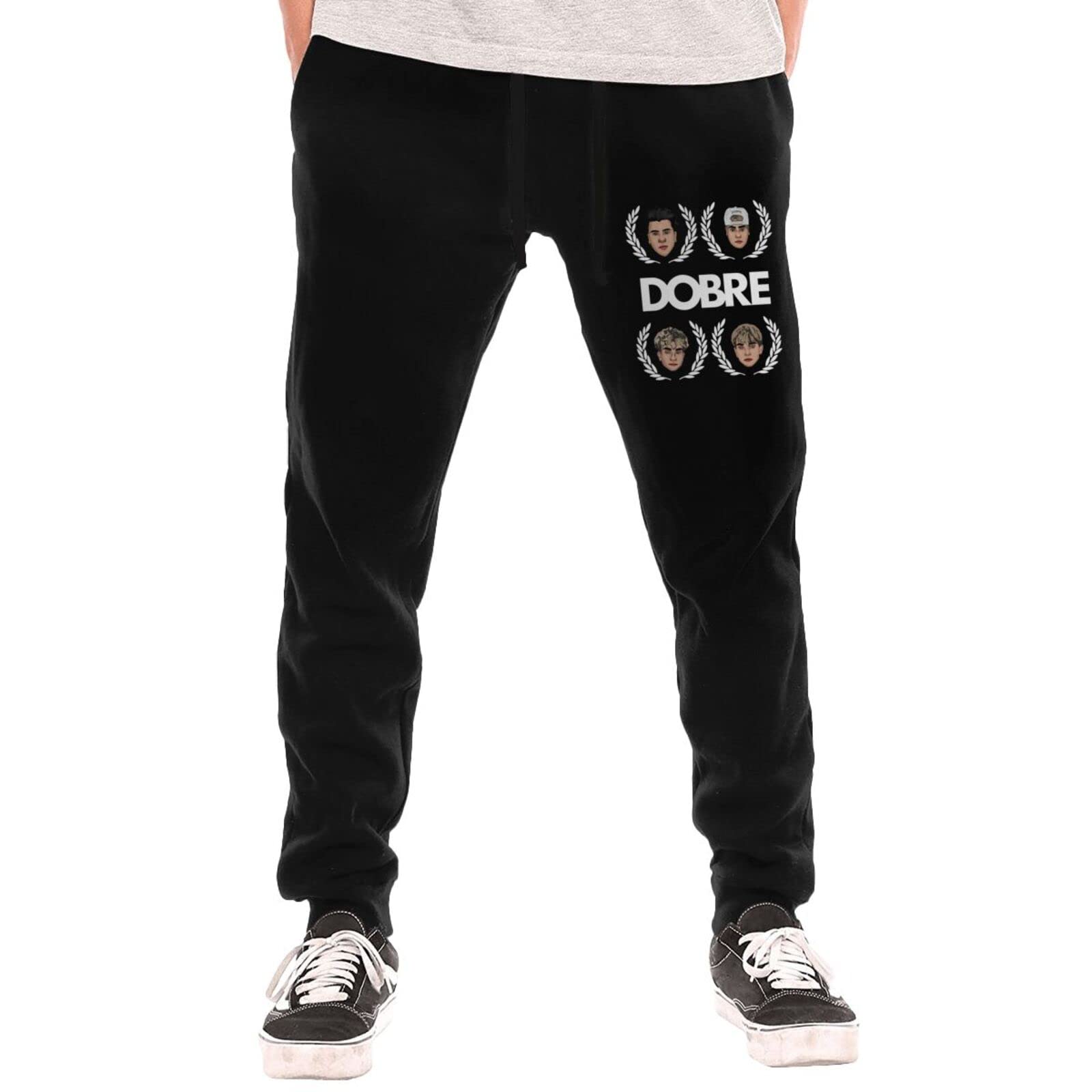 Dobre Brothers Men's 3D Print Graphic Joggers - Cool Casual Sweatpants for Sports, Gym & Lounge Wear