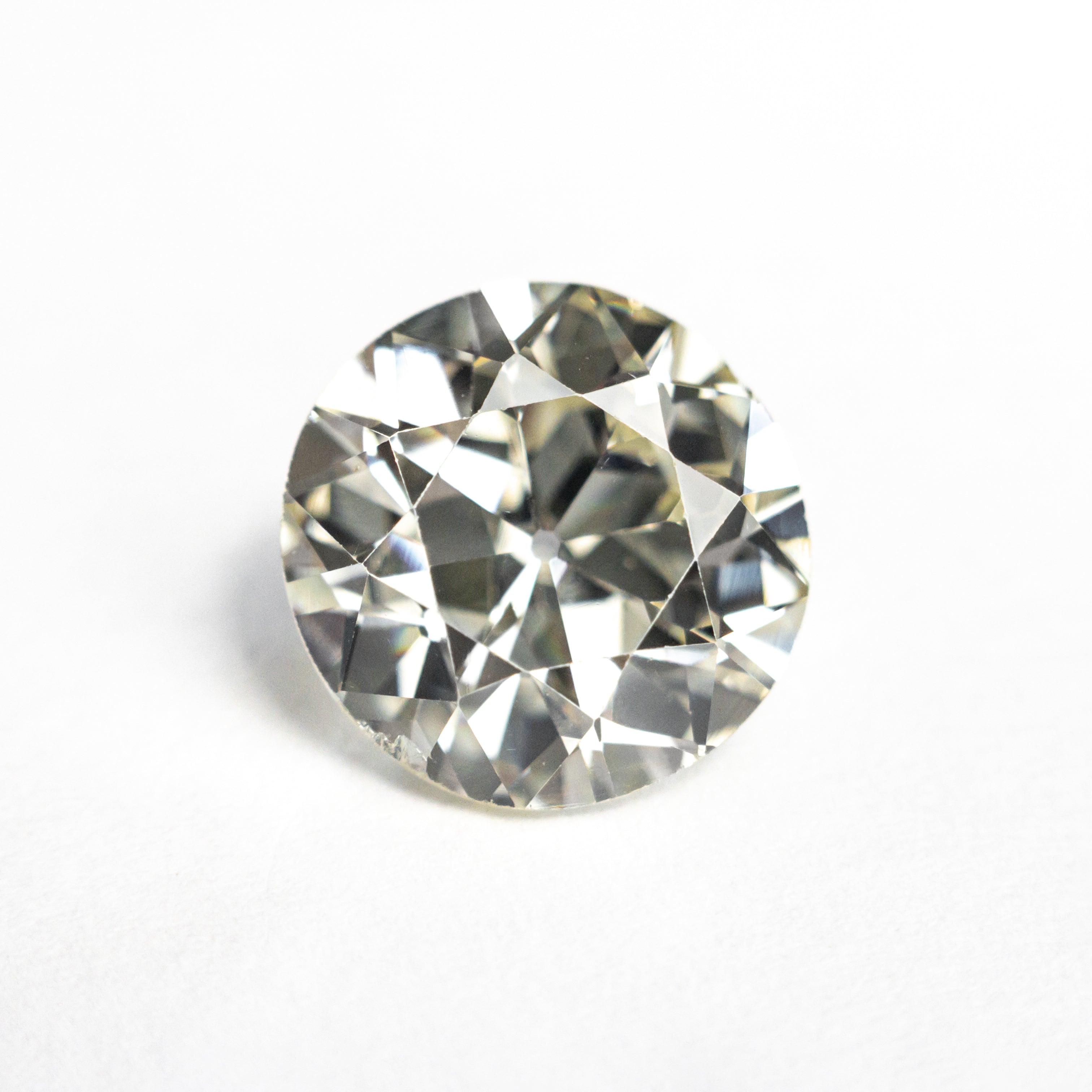 3.03ct GIA Certified VS2 O-P Antique Old European Cut Diamond (9.41x9.12x5.59mm) - Vintage Engagement Ring Center Stone for Wedding & Anniversary Jewelry