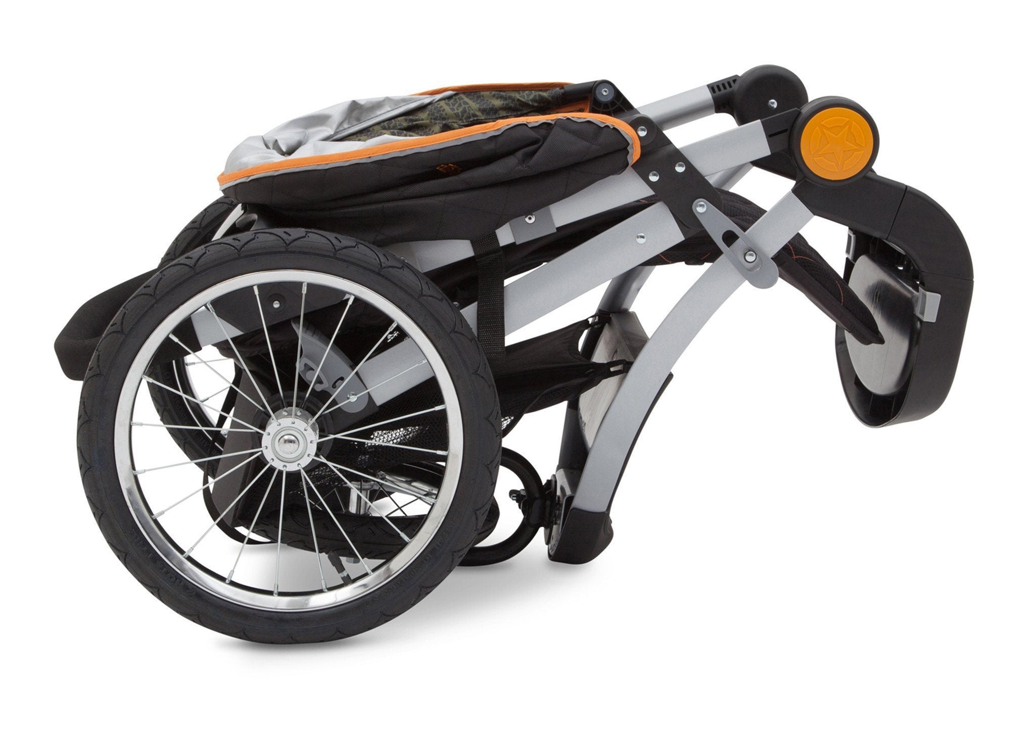 J is for Jeep® Brand All-Terrain Jogging Stroller for Cross-Country Running - Perfect for Outdoor Adventures, Trail Jogging & Family Walks