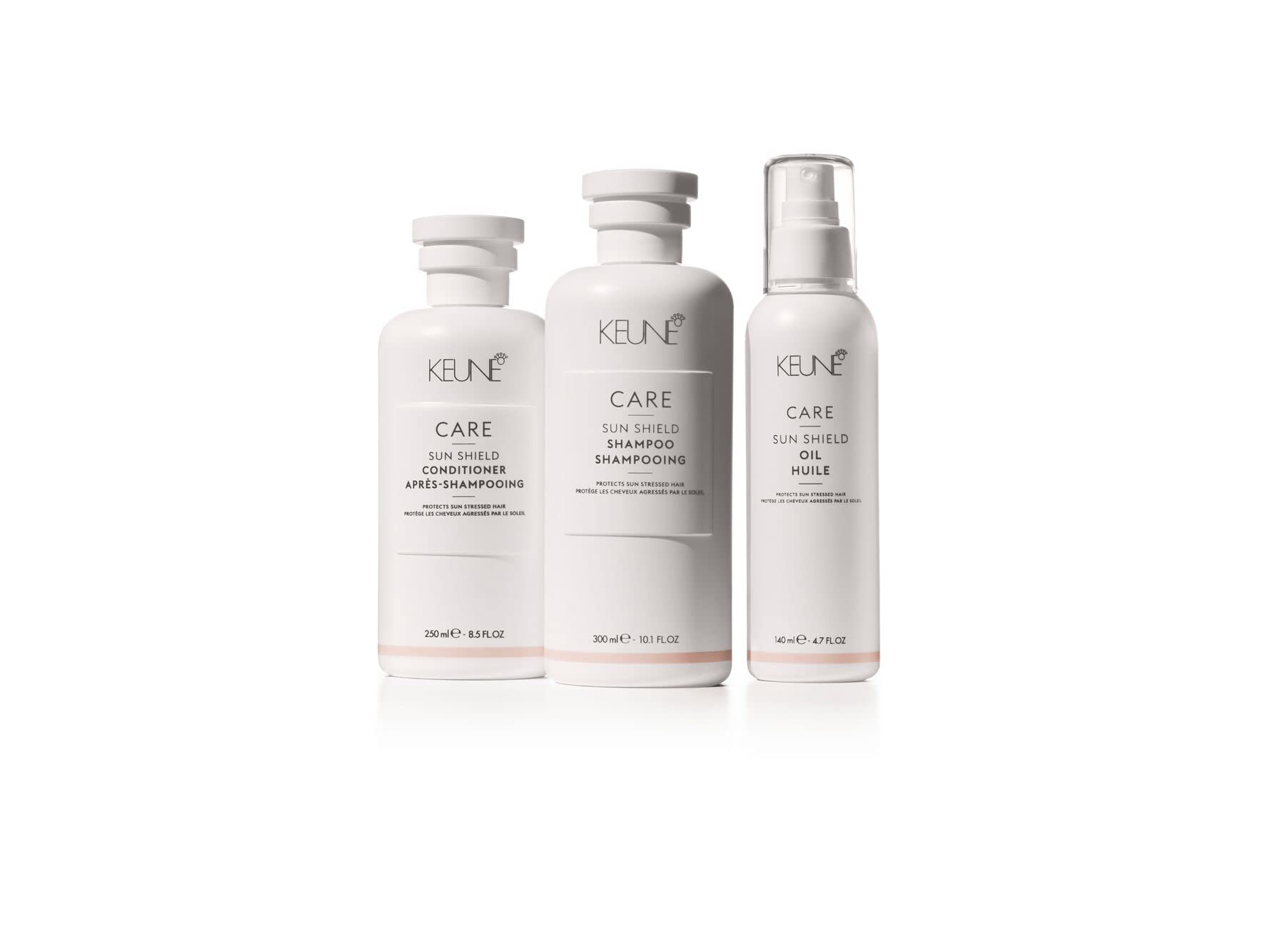Keune Care Line Sun Shield Shampoo 300ml - UV Protection Shampoo for Color-Treated & Damaged Hair | Sulfate-Free, Hydrating Hair Care for Summer & Beach Days