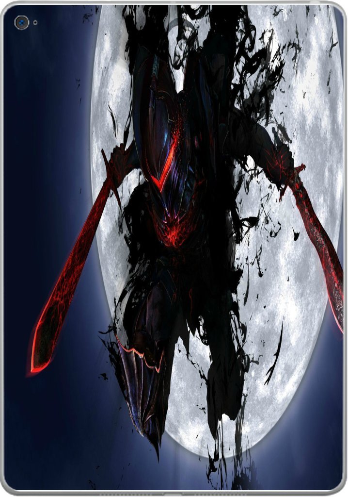 Anime Sword Vinyl Decal Sticker for iPad Air 2 - Custom Anime Skin Cover by Demon Decal | Perfect for Anime Fans, Cosplay & Gaming Enthusiasts