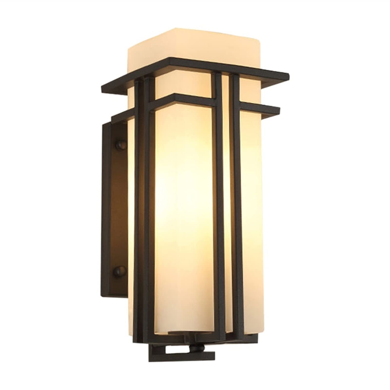 Waterproof LED Wall Lamp - Outdoor Balcony & Courtyard Lighting - Warm White Simple Design - 17.39