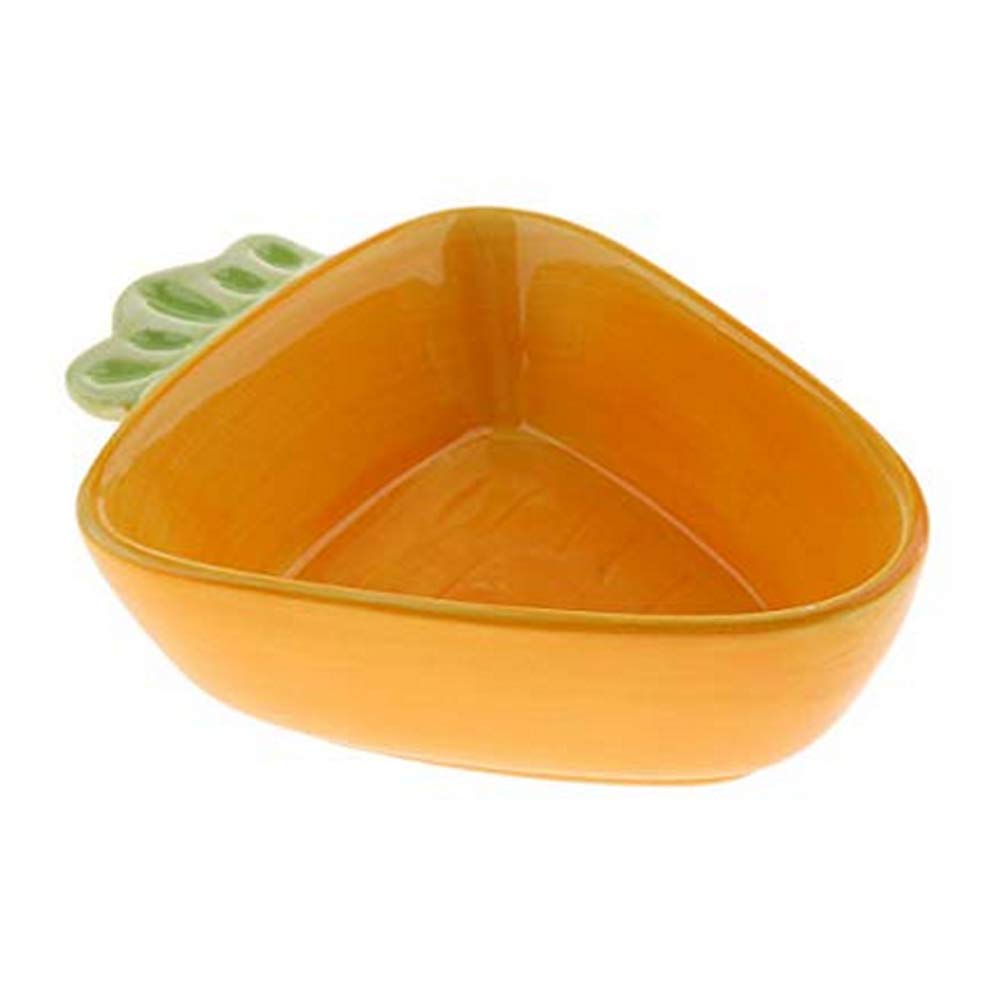 Ceramic Carrot-Shaped Sushi Dipping Bowls - Porcelain Appetizer Plates & Sauce Dishes for Japanese Cuisine, Dinner Parties, and Home Decor (Set of 4)