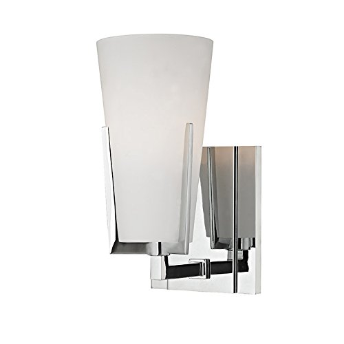 Polished Chrome Bathroom Vanity Light Fixture - 4 Inch Wide Xenon Bulb with 1 Light - Perfect for Modern Bathrooms, Powder Rooms & Spa Retreats