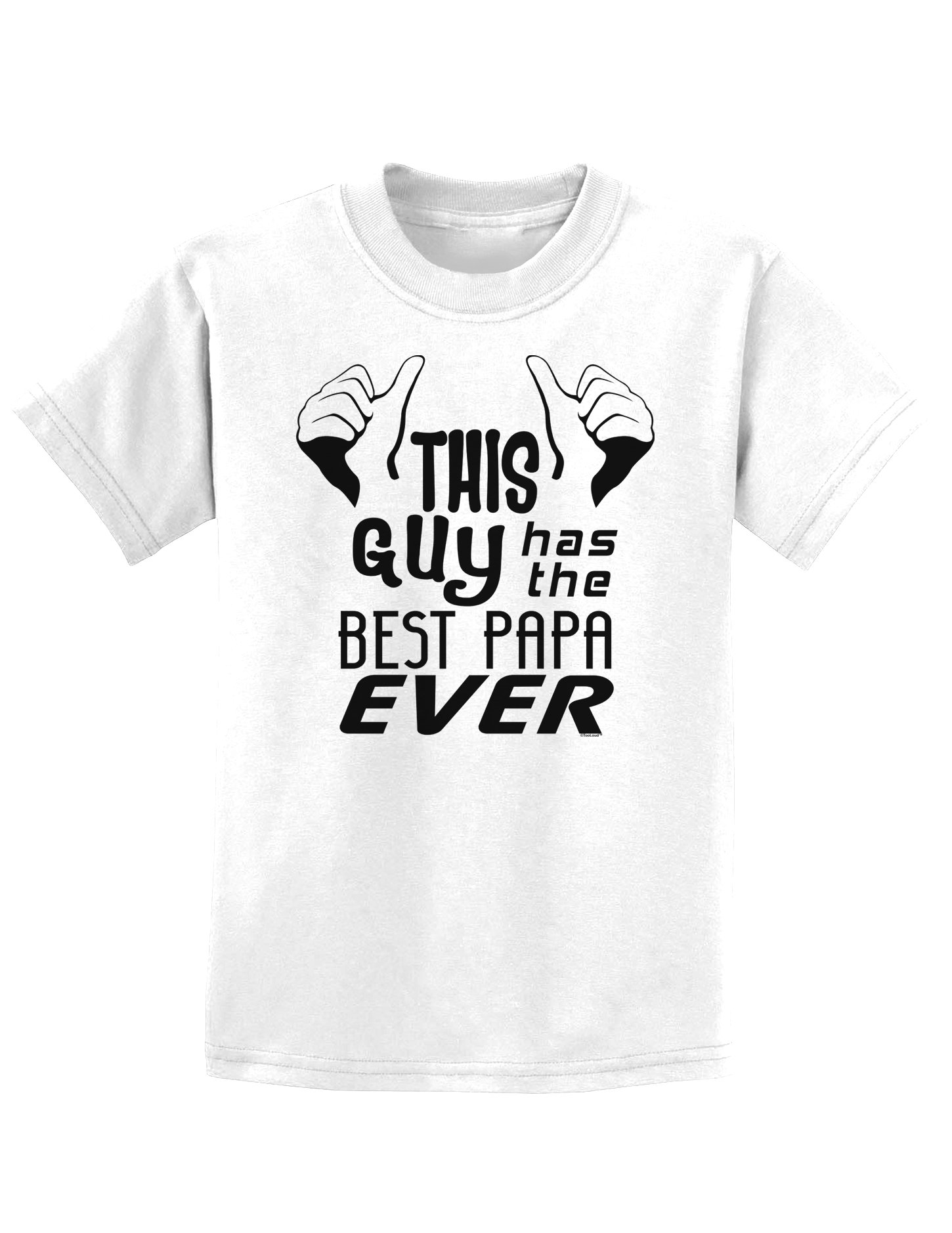 Best Dad Ever Graphic T-Shirt for Kids - Funny Father's Day Gift & Casual Wear for Boys and Girls