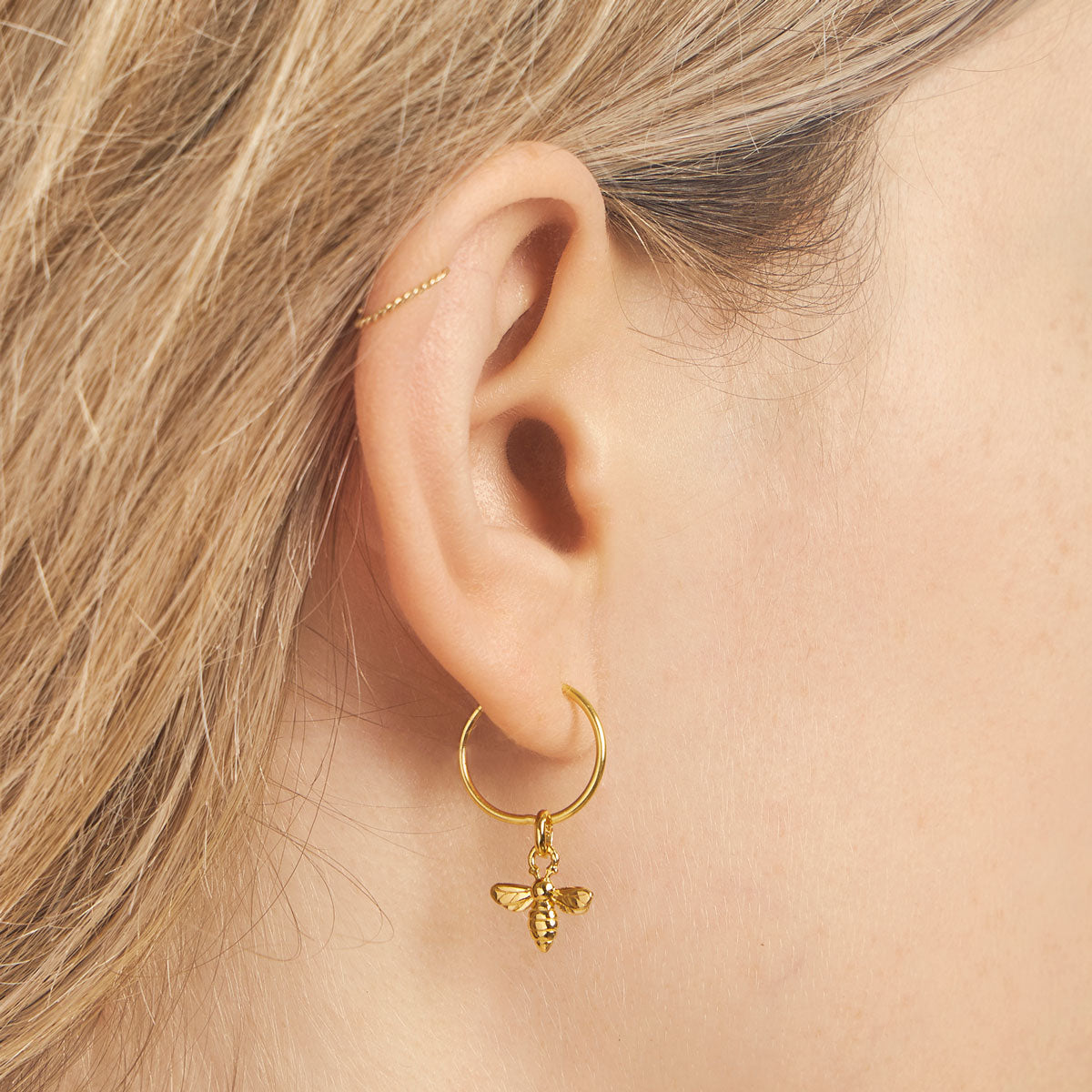Meant to Bee Gold Necklace Charm - Elegant Honey Bee Pendant for Women, Gift for Her, Birthday, Anniversary, Valentine's Day | Perfect for Layering, Everyday Wear & Special Occasions