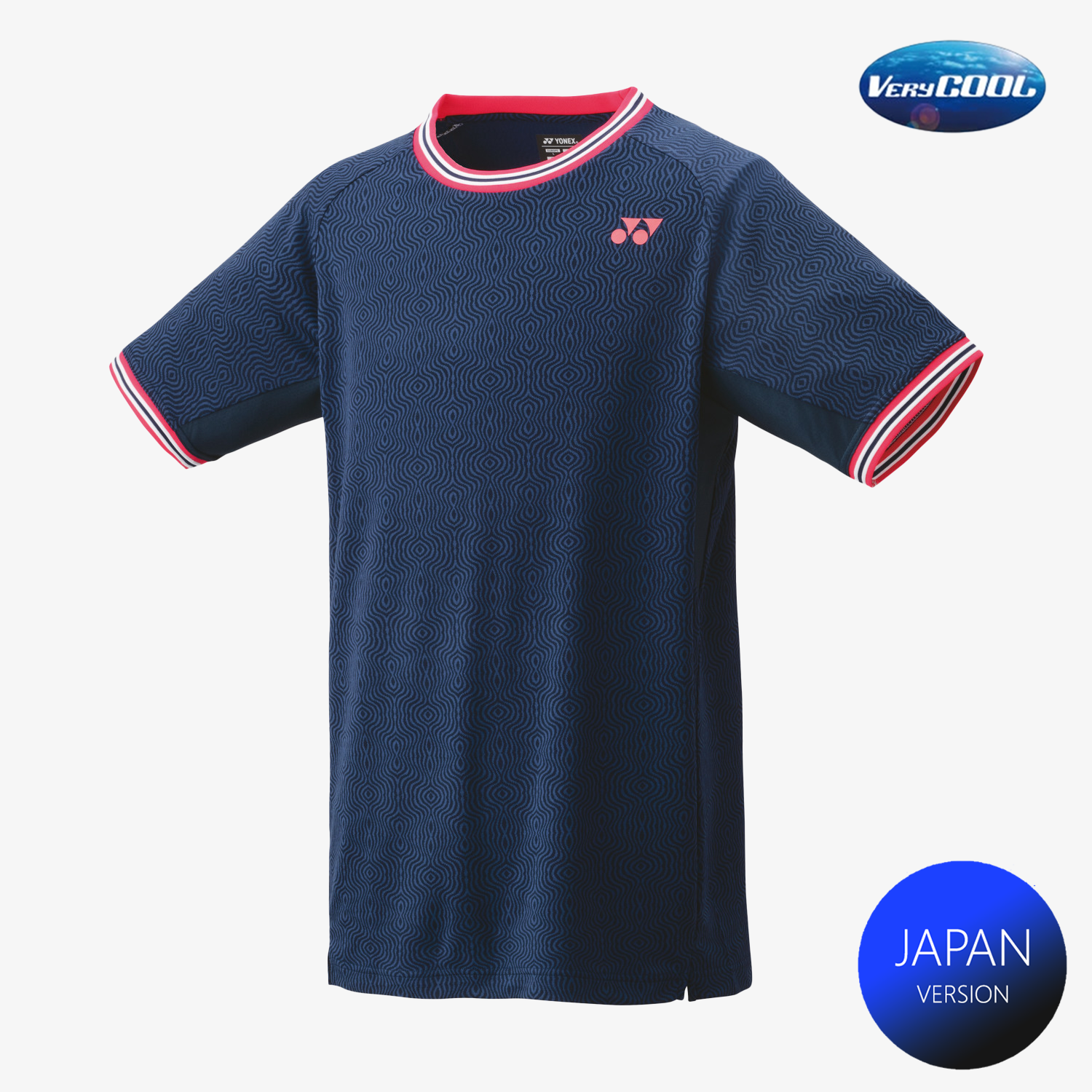 Yonex Men's Tennis Shirt 10578 - Breathable Quick-Dry Performance Polo for Sports & Casual Wear (Indigo Marine) | Perfect for Tennis, Golf & Outdoor Activities