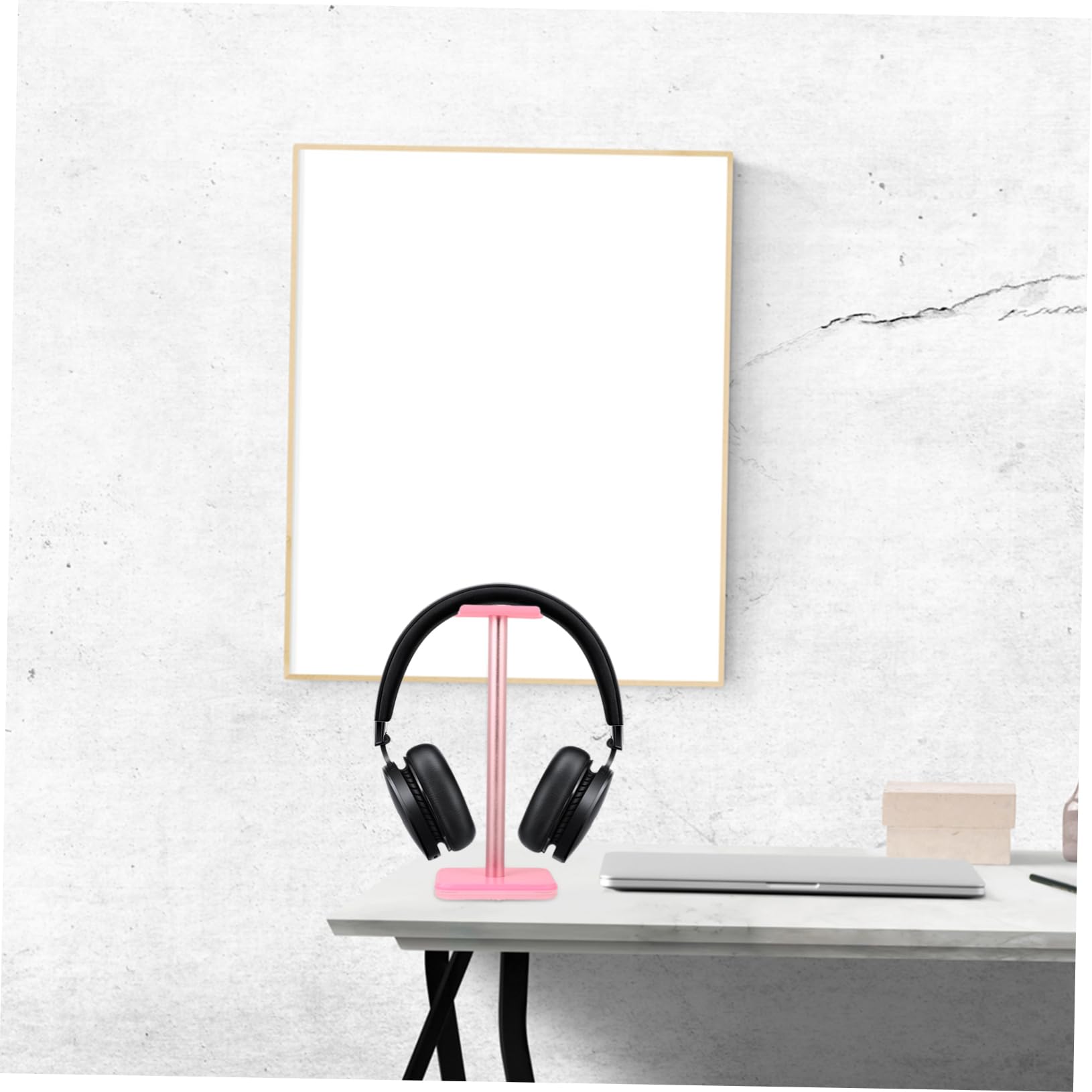 Angoily 2-Pack Premium Gaming Headphone Stand - Heavy Duty Thickened Design Headset Holder with Non-Slip Base - Perfect for Gaming Setups, Office Desks & Streamer Stations
