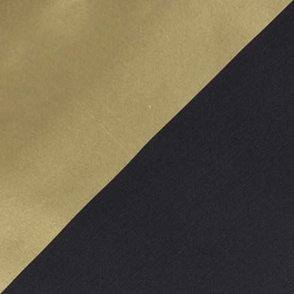 Black W/ Gold Foil
