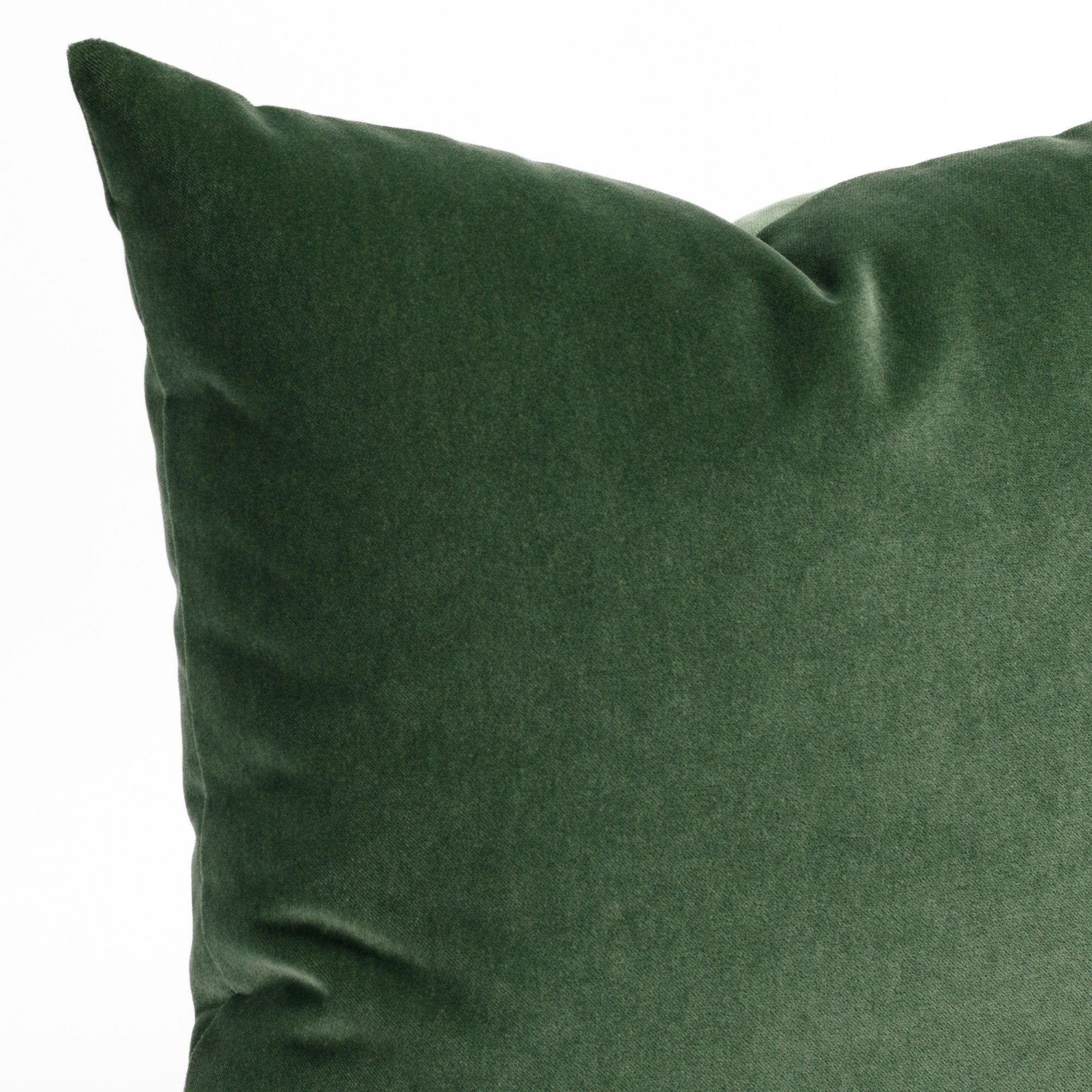 Valentina Velvet 20x20 Decorative Throw Pillow Cover - Soft Pine Green Cushion for Sofa, Bed & Home Decor - Perfect for Living Room, Bedroom & Dorm