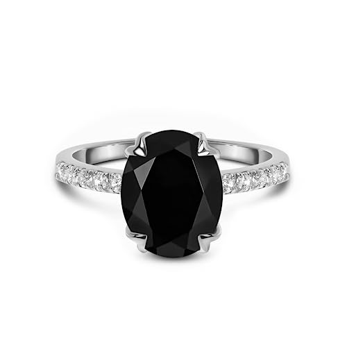 Silver Obsidian Ring - Harlow