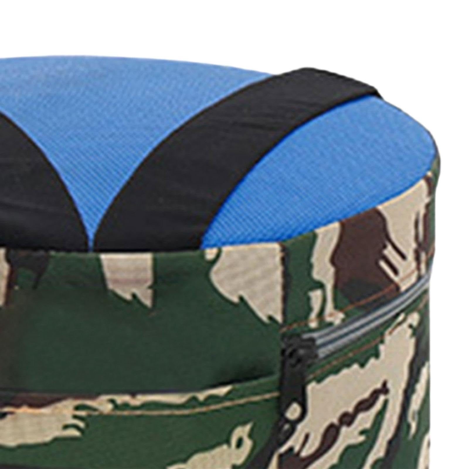 Portable Garden Stool for Outdoor Activities - Lightweight Fishing & Camping Chair with 25cm Foam Cushion - Perfect for Gardening, Farming, Planting & Hiking - Durable Workseat for Comfortable Use in Backyard, Farm or Trail