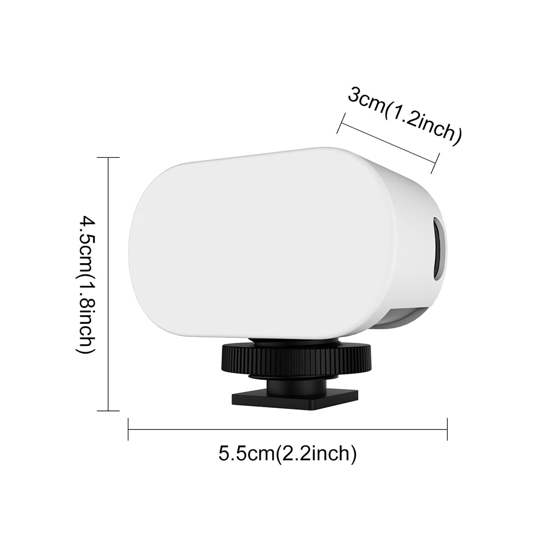 PULUZ RGB Video LED Light for Live Streaming, Photography, Vlogging - Adjustable Color Temperature Fill Light for YouTube, TikTok, Beauty Selfies - Perfect for Home Studios, Content Creation & Professional Videography