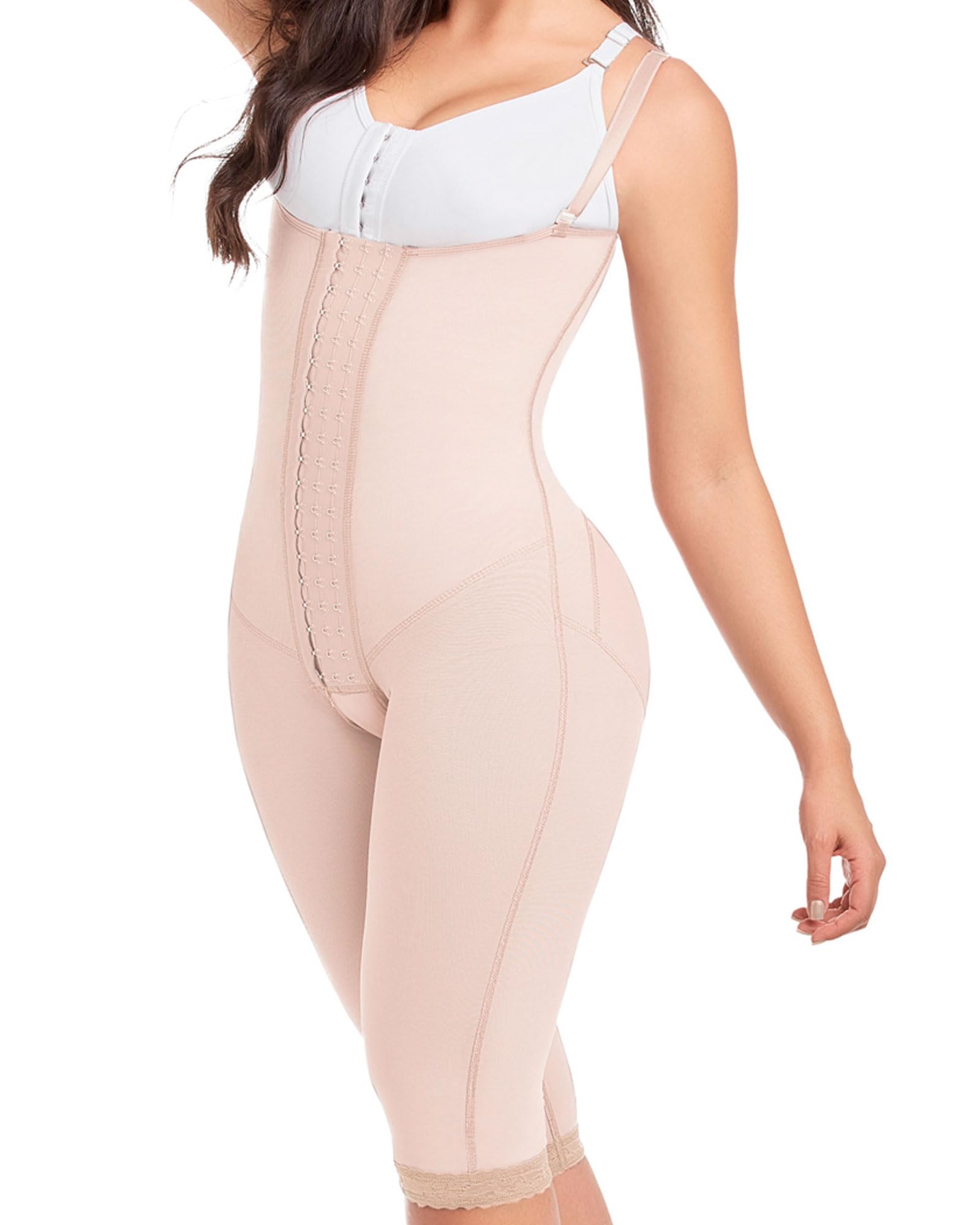D'PRADA DELIÉ 047 Women's High Compression Shapewear - Colombian Faja for Tummy Control & Abdomen Slimming | Perfect for Postpartum, Weight Loss & Everyday Body Shaping