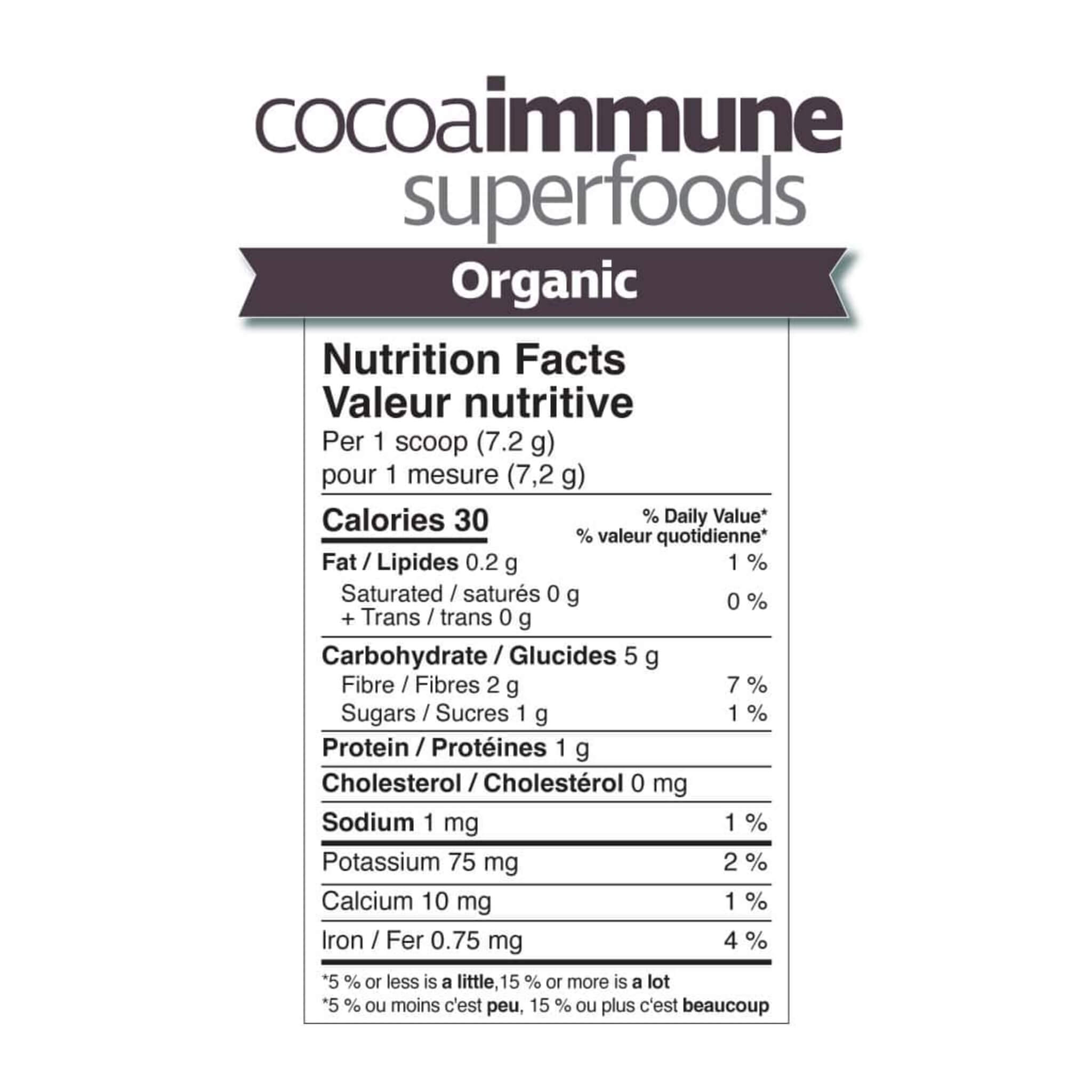 Organic Cocoa Powder for Immune Support | Superfood Boost for Smoothies, Baking & Healthy Drinks | USDA Certified, Rich in Antioxidants
