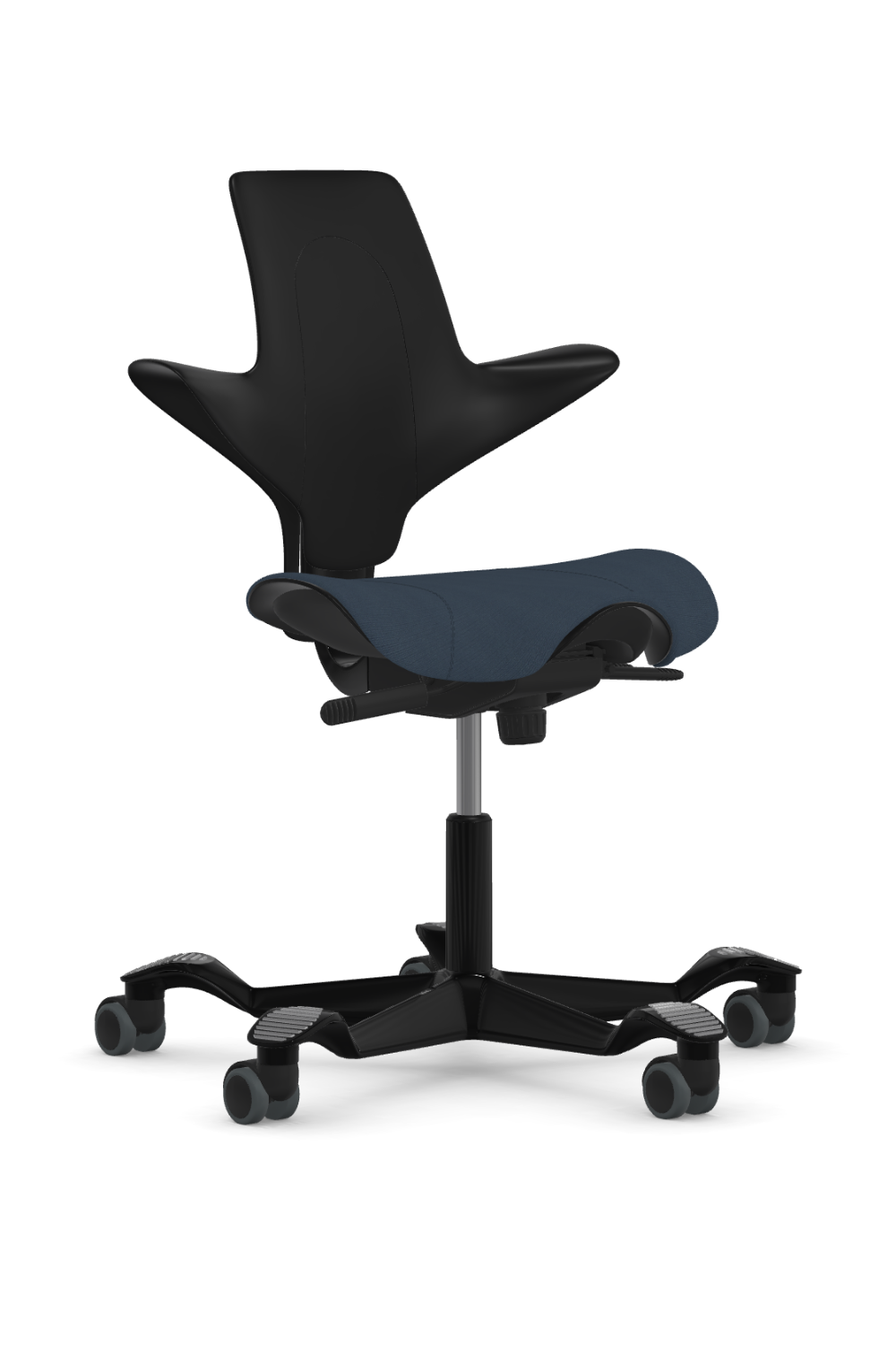 HÅG CAPISCO PULS Ergonomic Office Chair - Adjustable Modern Task Chair with Fully Upholstered Cushion for Home & Workspace (8020) - Perfect for Long Hours Sitting, Computer Work & Back Support