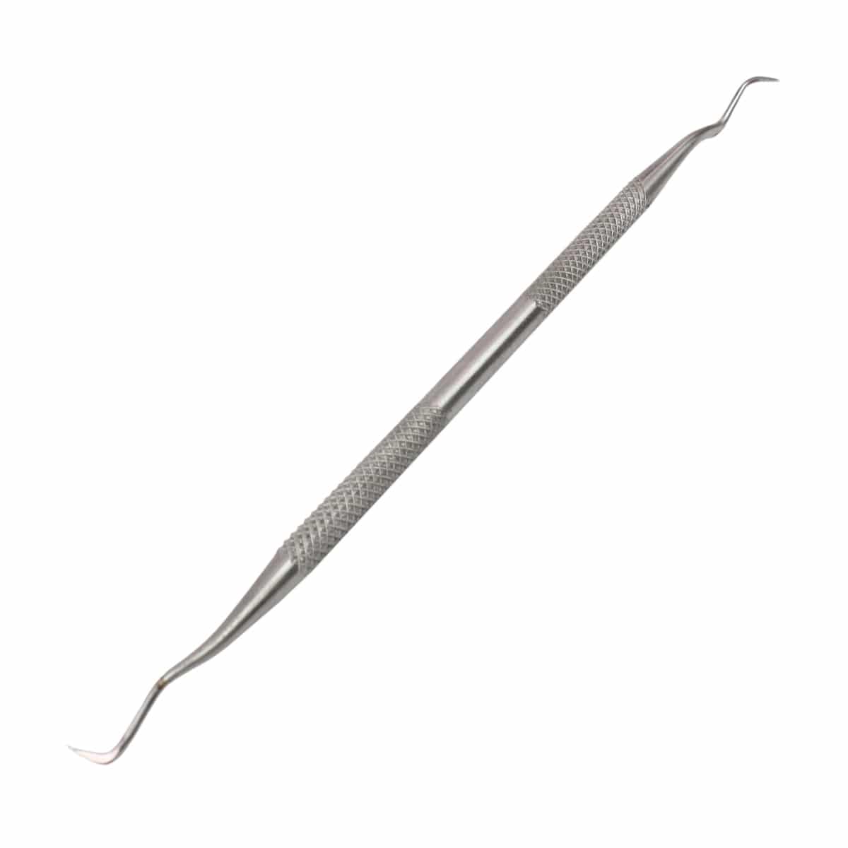 DD3 6 1/4 Inch Double Ended Stainless Steel Pick with Angled Hooks - Perfect for Automotive, HVAC, and Electrical Work