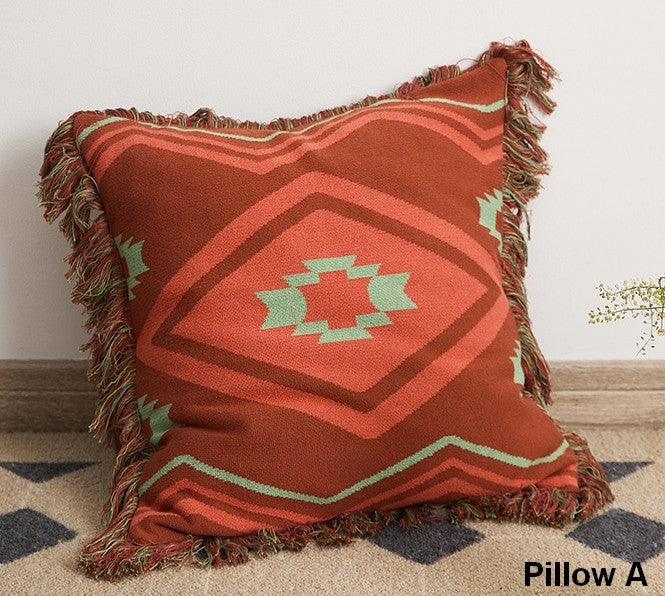 Modern Decorative Throw Pillows for Couch & Bedroom - Square Contemporary Sofa Pillow Covers - Stylish Home Decor Accent for Living Room, Bedroom & Interior Design