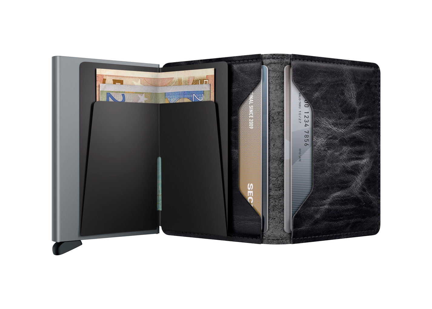 SECRID Slimwallet - RFID Blocking Minimalist Wallet for Men & Women | Dutch Martin Grey | Perfect for Travel, Business & Everyday Use