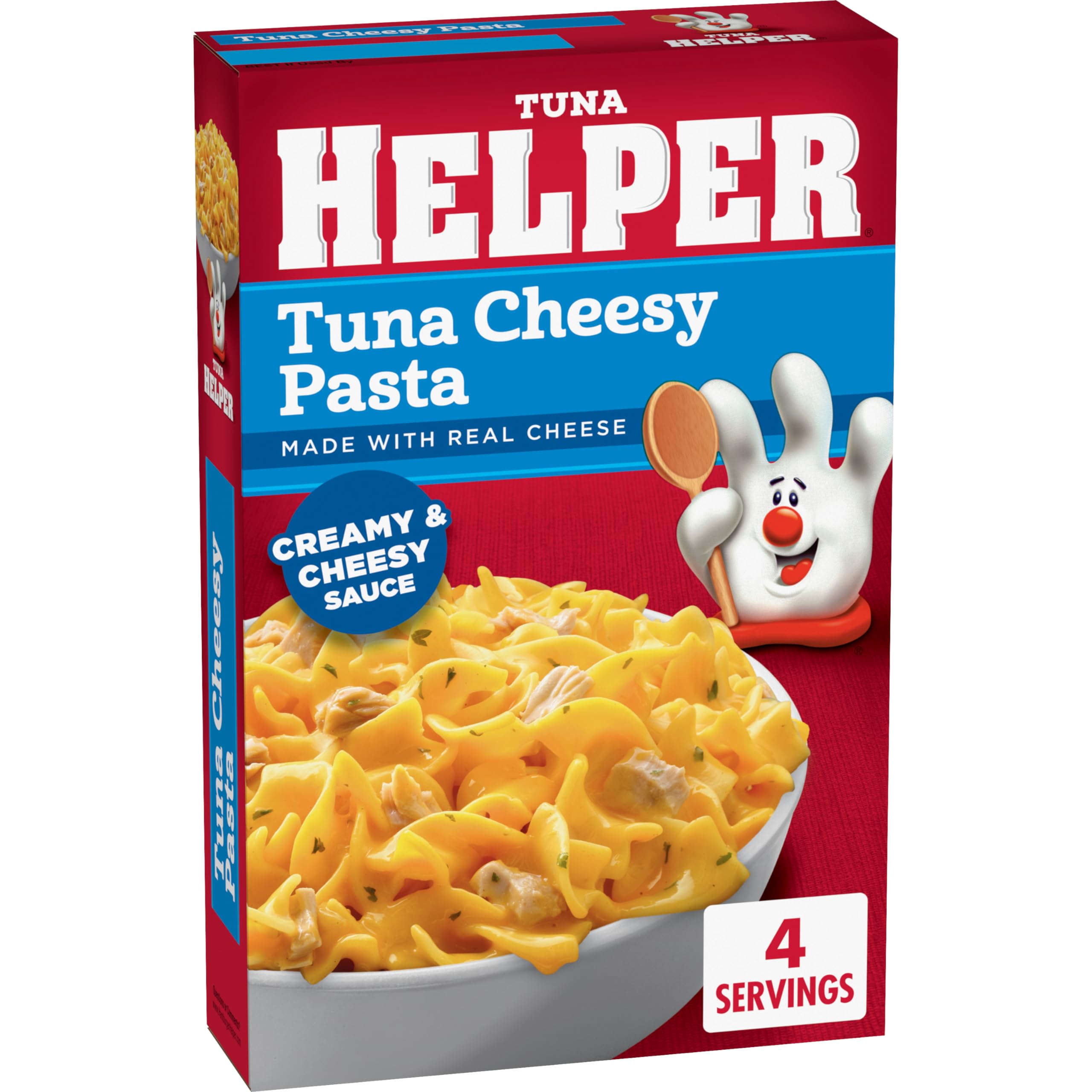 Tuna Helper Cheesy Pasta - 5.3 oz Box | Easy Homemade Tuna Casserole Mix | Quick Dinner & Lunch Meal Solution for Busy Families