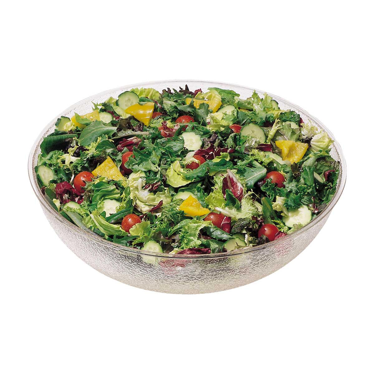 Cambro PSB18176 20.2 Quart Round Pebbled Serving Bowl - Durable Food Container for Restaurants, Catering & Home Kitchen Use