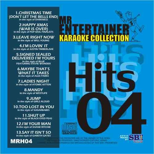 MRH004 Chart Hits Volume 4 - January 2004 Pop Music Compilation CD | Best of 2000s Hits for Parties, Road Trips & Nostalgic Listening