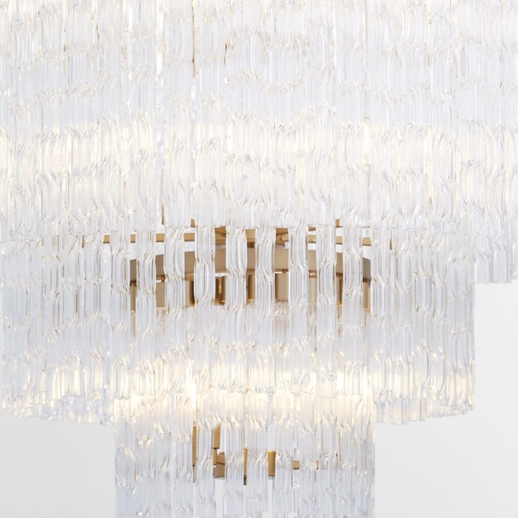 Cyan Design 11676 Noble 18-Light Chandelier in Aged Brass - Elegant Dining Room Lighting for Modern & Traditional Home Decor