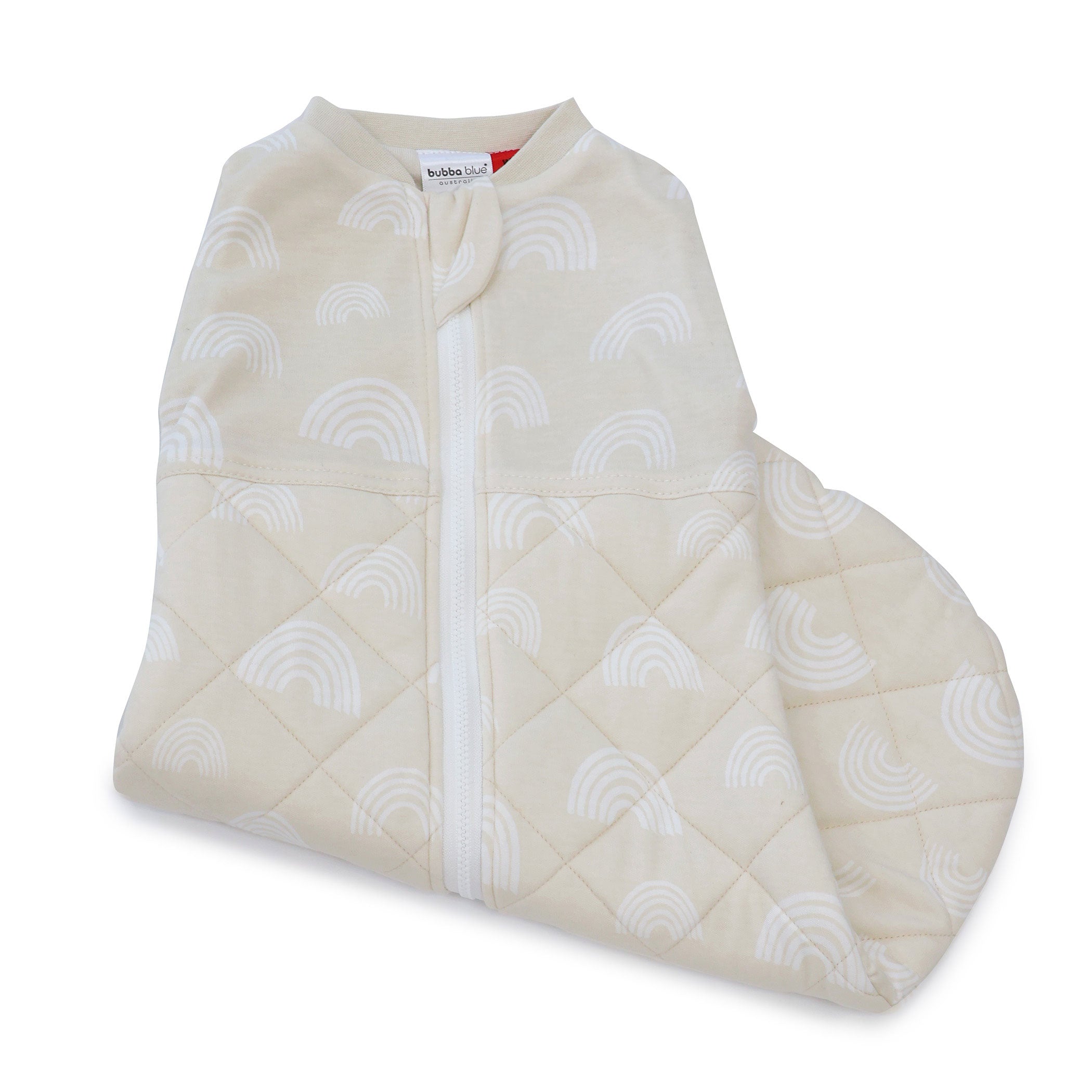Nordic 2.5 TOG Swaddle Sleep Bag for Babies - Soft & Breathable Cotton Sleeping Sack - Perfect for Nursery, Daycare & Travel (Sand Color)