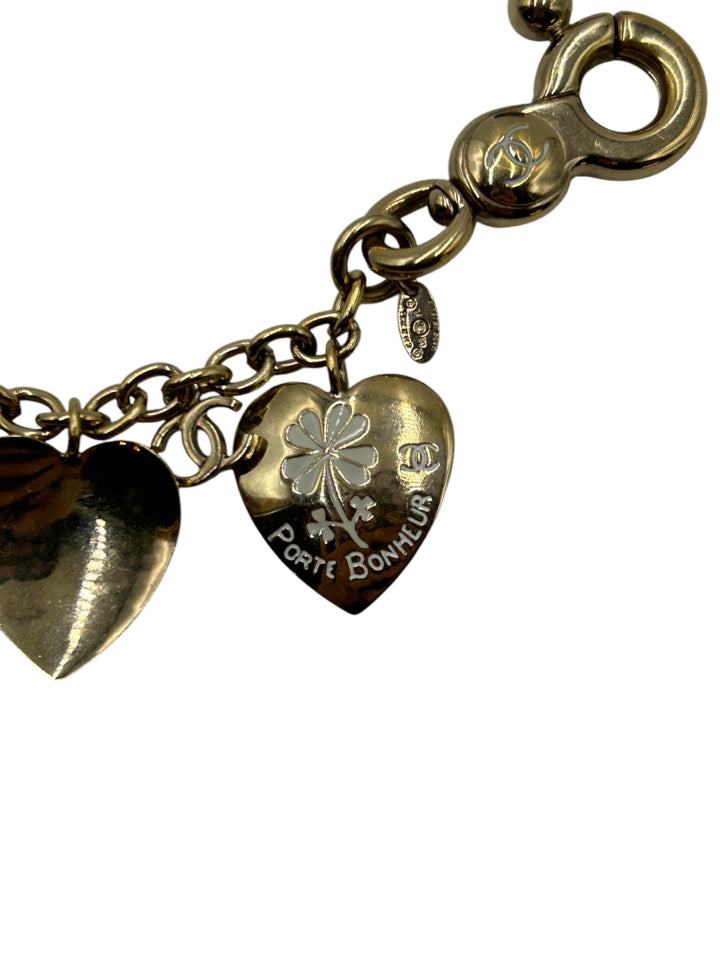 Authentic 2009 Chanel Bag Charm & Bracelet - Vintage Luxury Accessory for Handbags, Jewelry Collection & Gift Giving