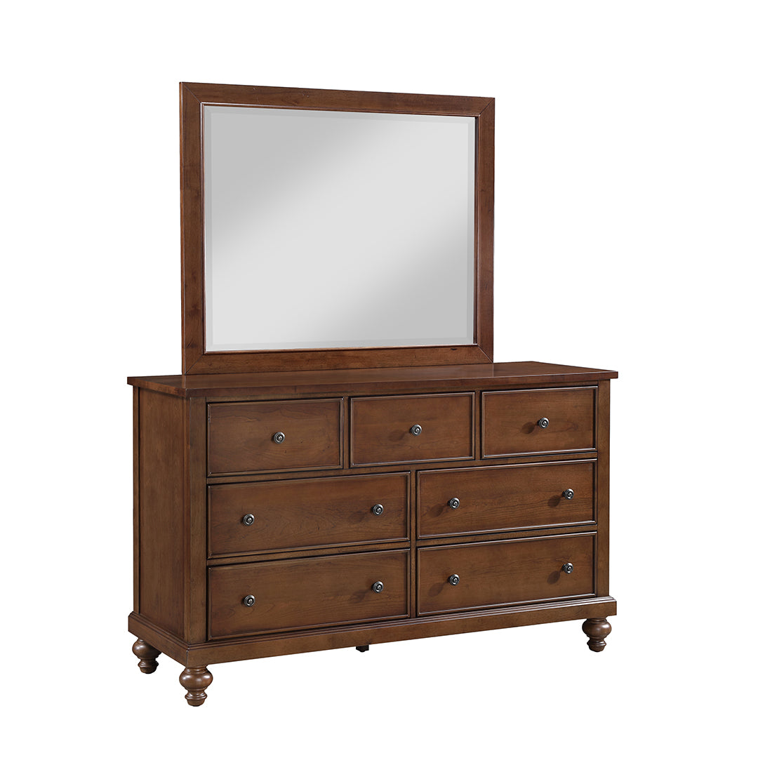 Miranda Storage Bedroom Set - Modern Wooden Bed Frame with Drawers & Nightstand - Space-Saving Furniture for Small Bedrooms, Apartments & Dorm Rooms