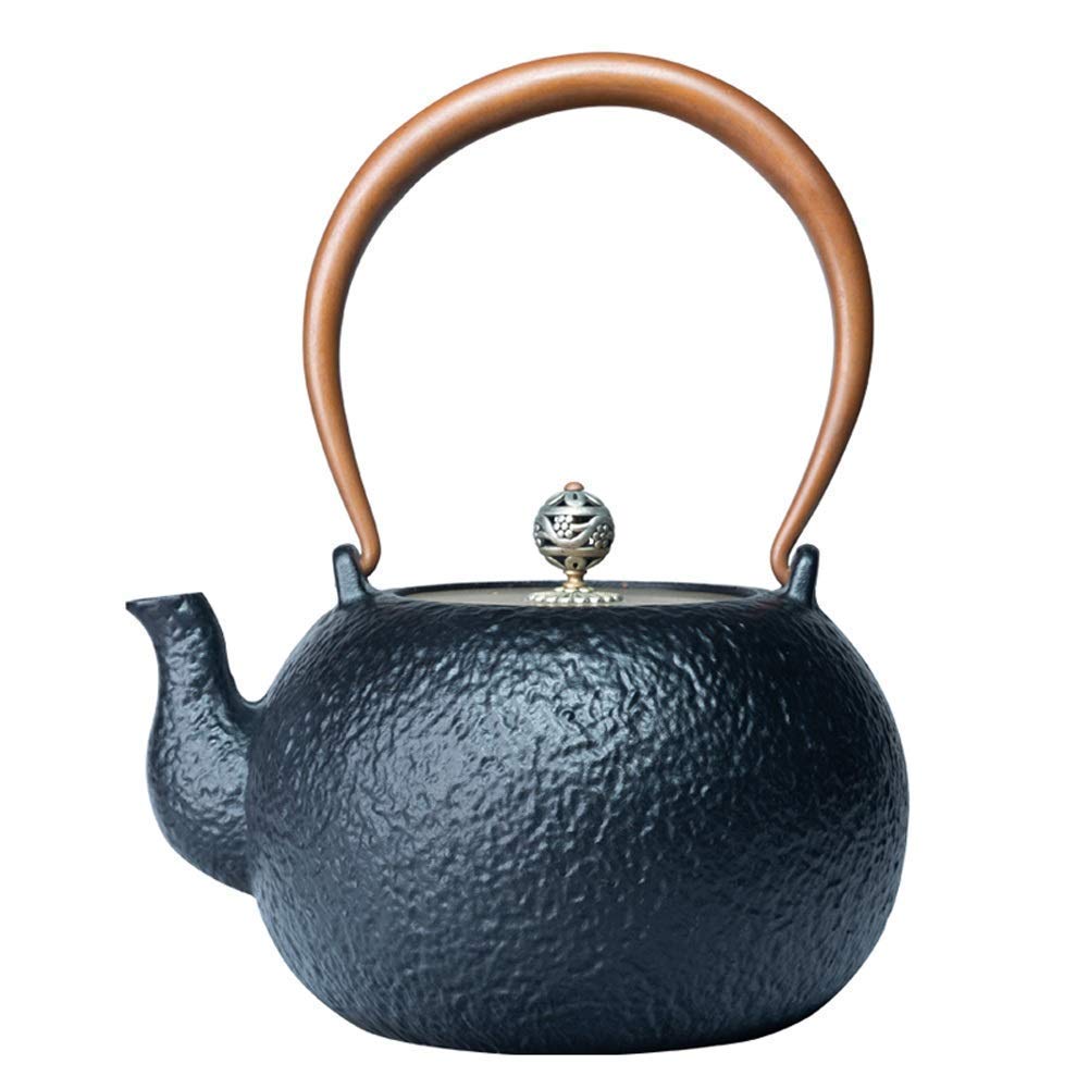 Premium 1200ML Cast Iron Teapot with Removable Stainless Steel Filter - Ceramic Lined Tetsubin Teapot for Loose Leaf Tea | Rust-Resistant, Healthy Tea Kettle | Perfect Gift for Tea Lovers | Ideal for Home, Office & Japanese Tea Ceremonies