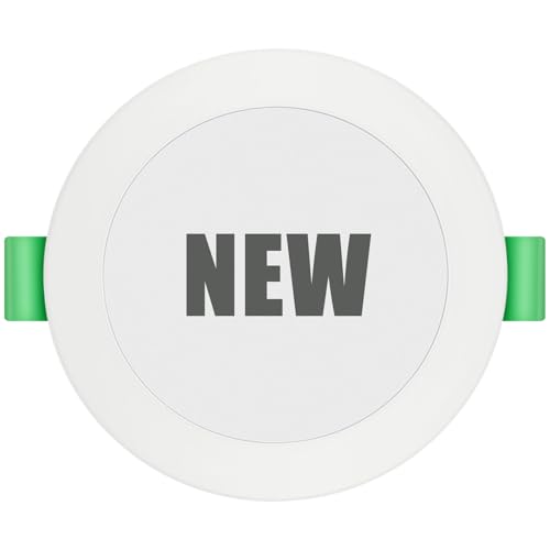 White - Diameter 85mm, Cutout 68-78mm