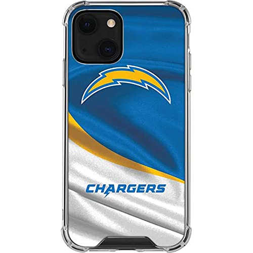 Official NFL Los Angeles Chargers Clear Phone Case for iPhone 13 - Slim Protective Cover with Team Logo - Perfect for Football Fans & Game Day Accessories