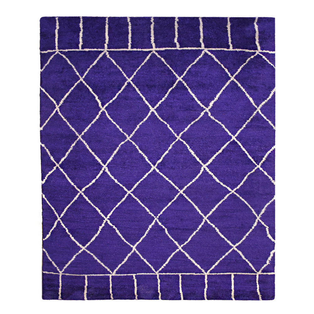 Handmade Strata Hand Knotted Rug - Premium Wool Area Rug for Living Room, Bedroom & Dining Room - Soft & Durable Home Decor