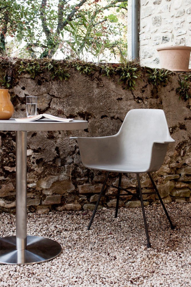 Hauteville Armchair by Lyon Beton - Modern Lounge Chair for Living Room, Office & Reading Nook - Durable & Stylish Accent Furniture