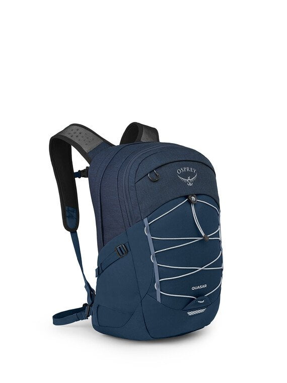 Osprey Quasar 26L Lightweight Water-Resistant Backpack for Men & Women - Perfect for Daily Commute, Travel, Hiking & Work (Black)