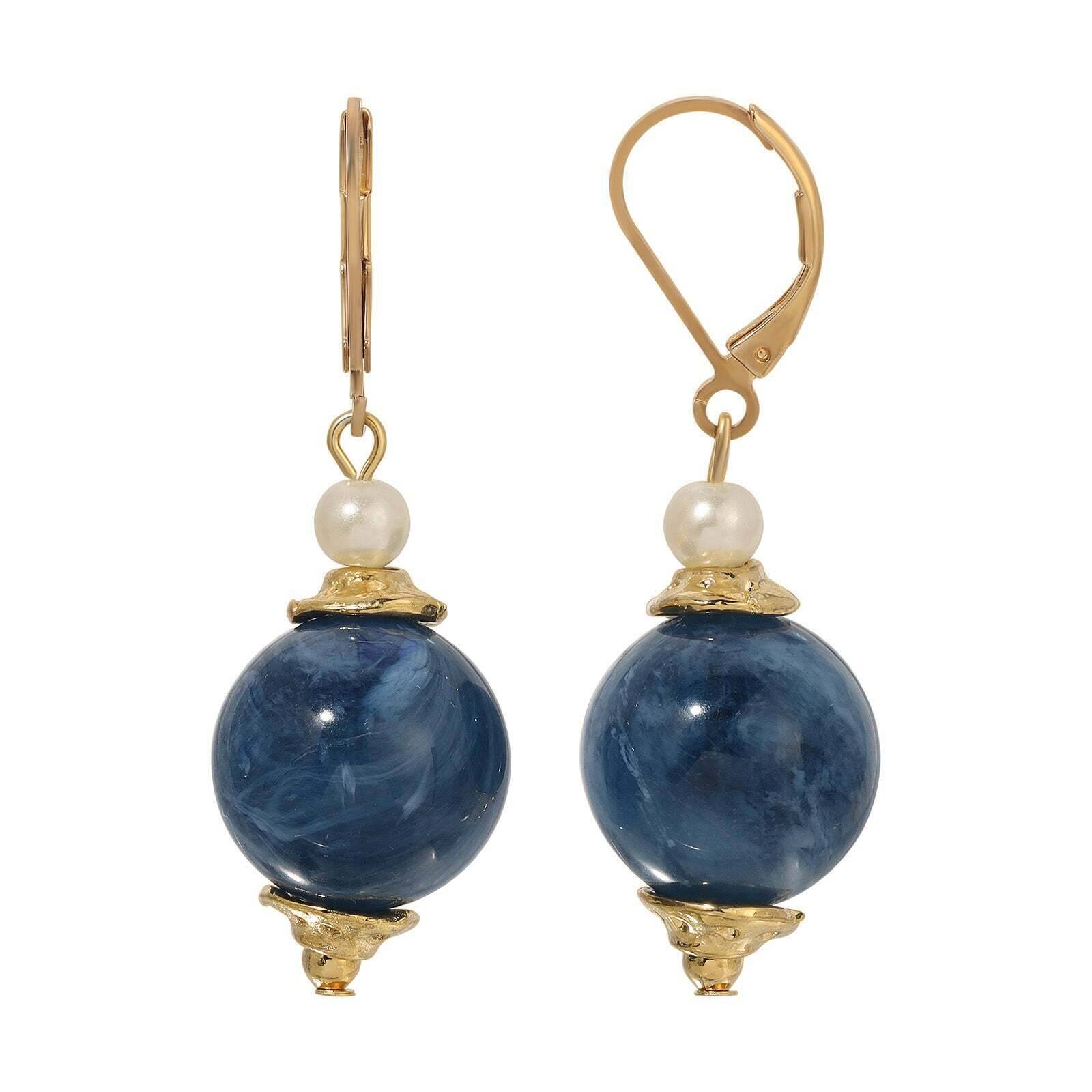 Gold Tone And Blue