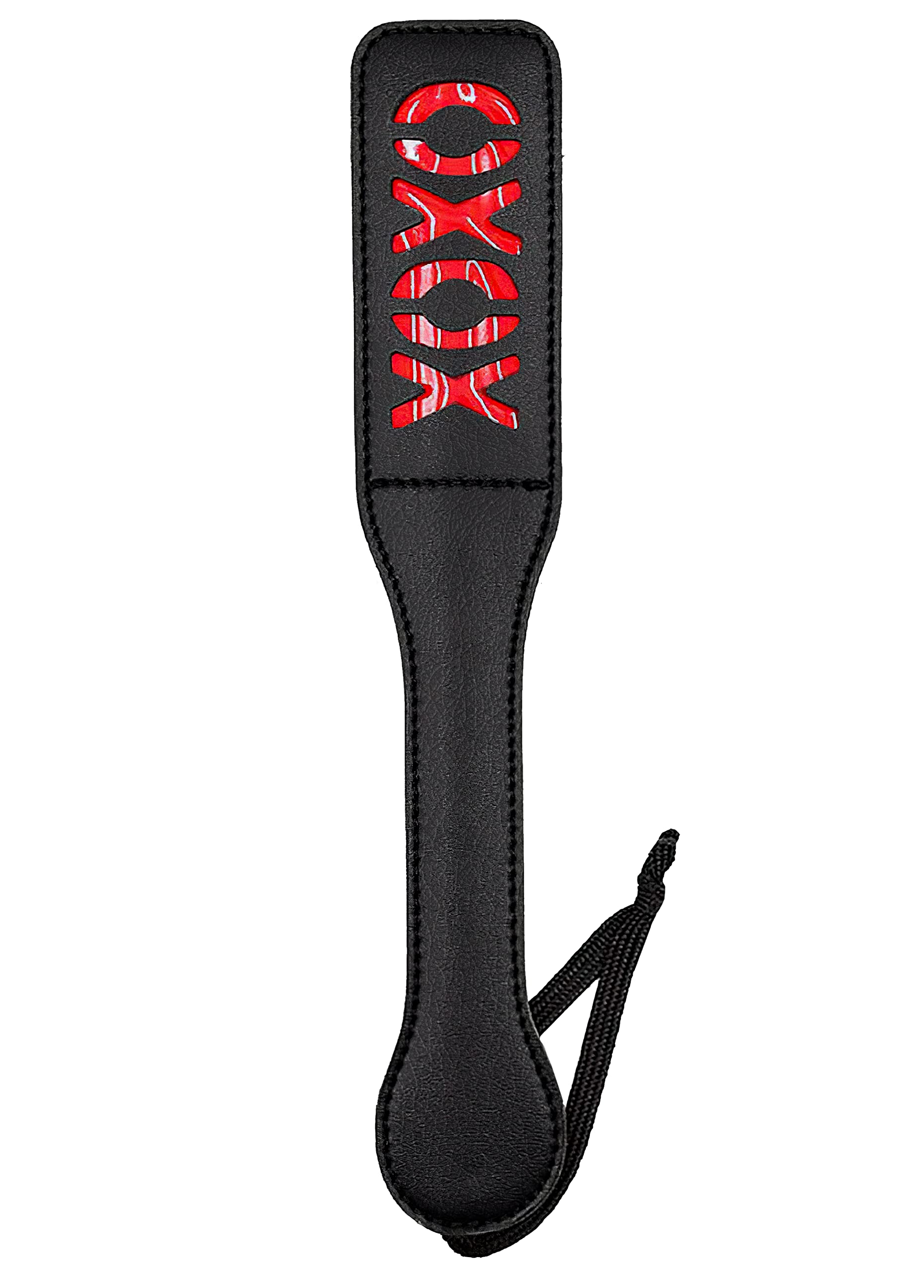 Faux Leather BDSM Spanking Paddle - 12.8 Inch Adult Toy for Couples, SM Games & Bedroom Play | Perfect for Roleplay, Cosplay & BDSM Scenes