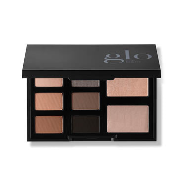 Glo Skin Beauty Elemental Eyeshadow Palette - 12 Highly Pigmented Matte & Shimmer Shades for Day & Night Makeup Looks | Perfect for Professional Artists & Everyday Wear